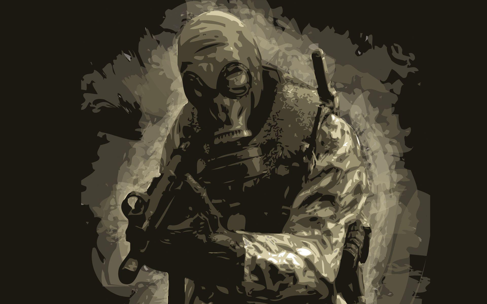 American soldier ww2 gas mask - kizatag