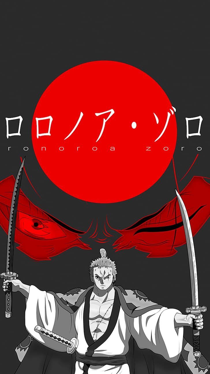 728x1294 Zoro Amoled Wallpaper