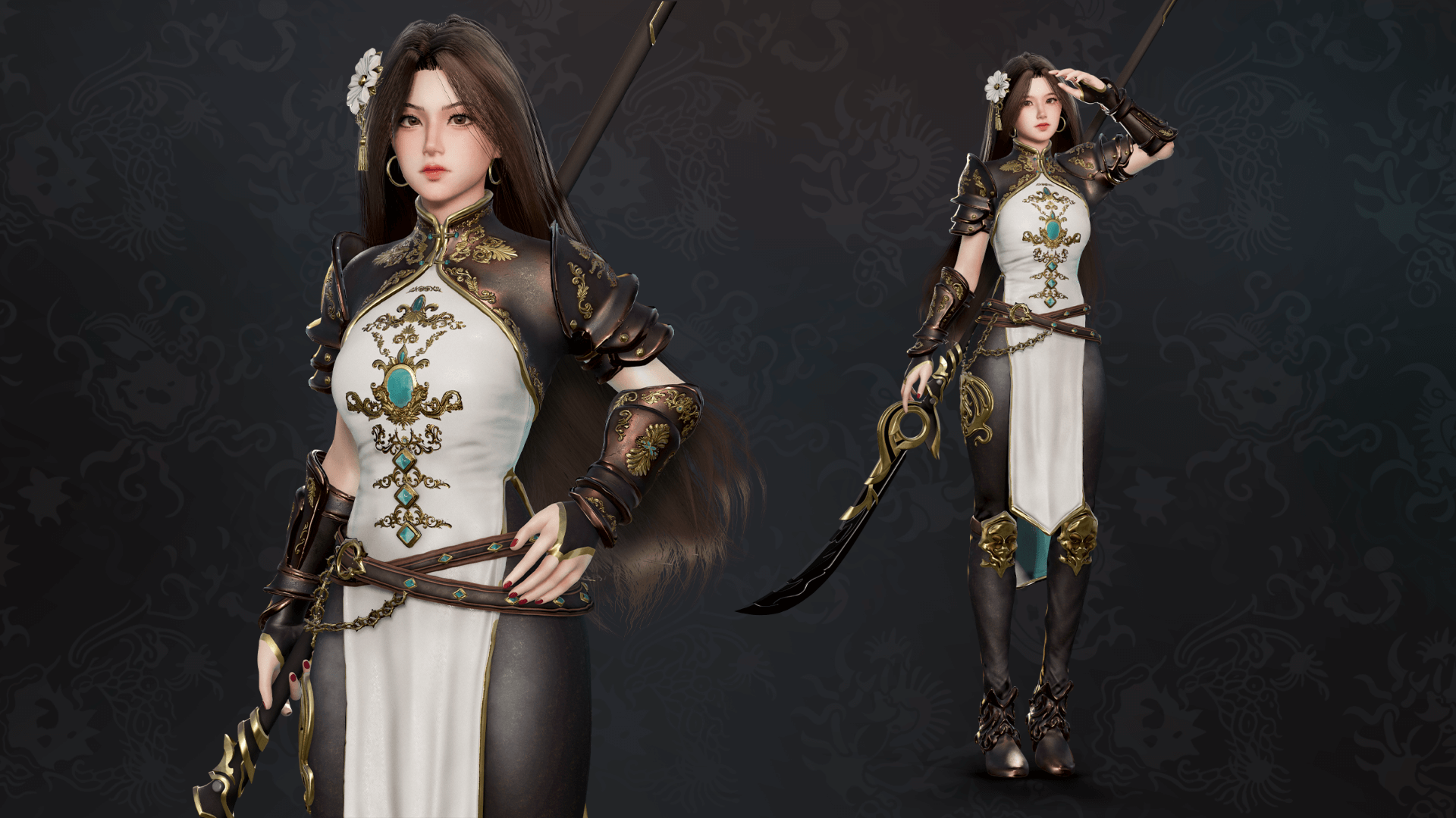 1920x1080 Cheng Yi Warrior Girl Download