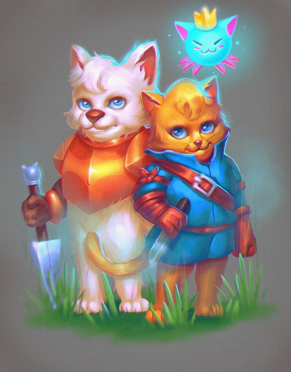1004x1280 Cat quest 2 fan art