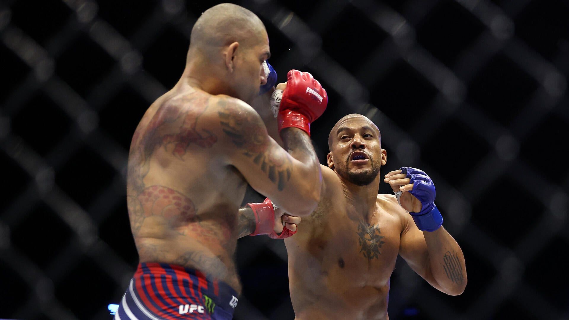 1920x1080 The new champ! Ciryl Gane delivers punishment to win interim heavyweight title