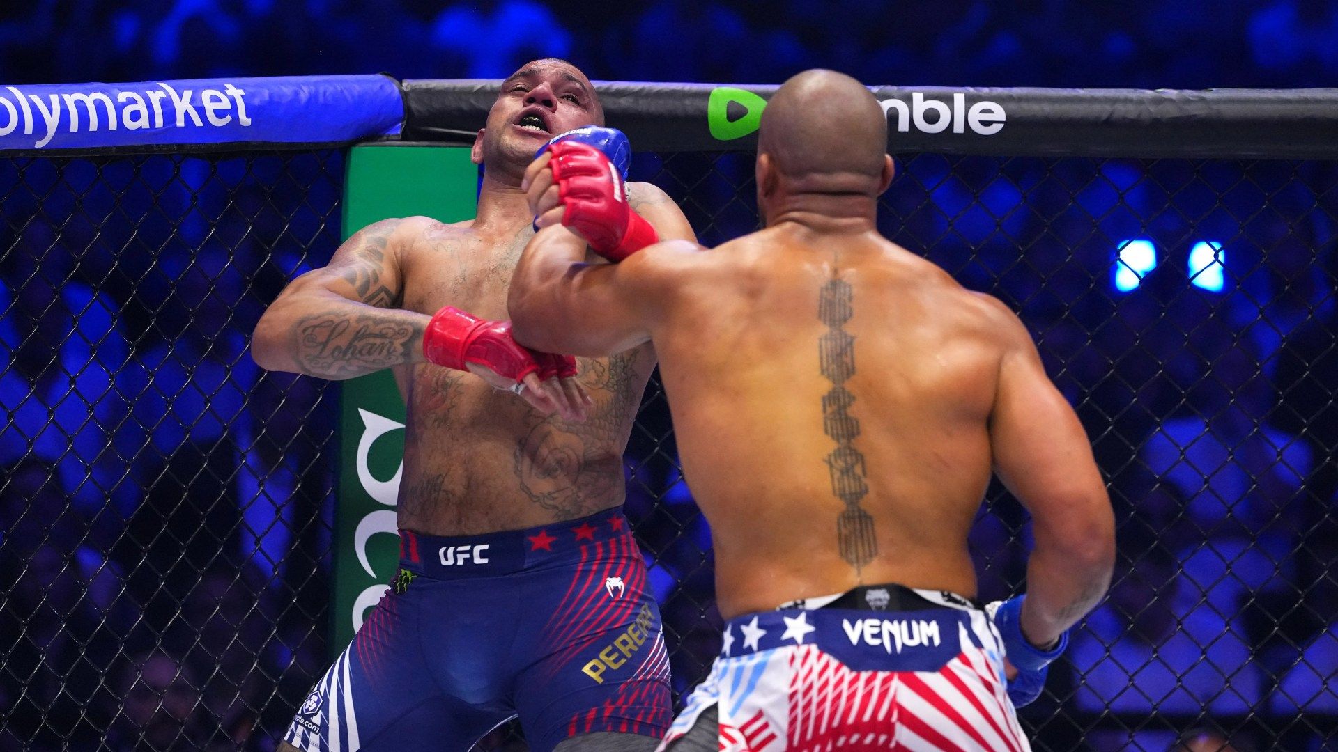 1920x1080 Alex Pereira dramatically knocked out at UFC White House as Ciryl Gane becomes interim heavyweight champion