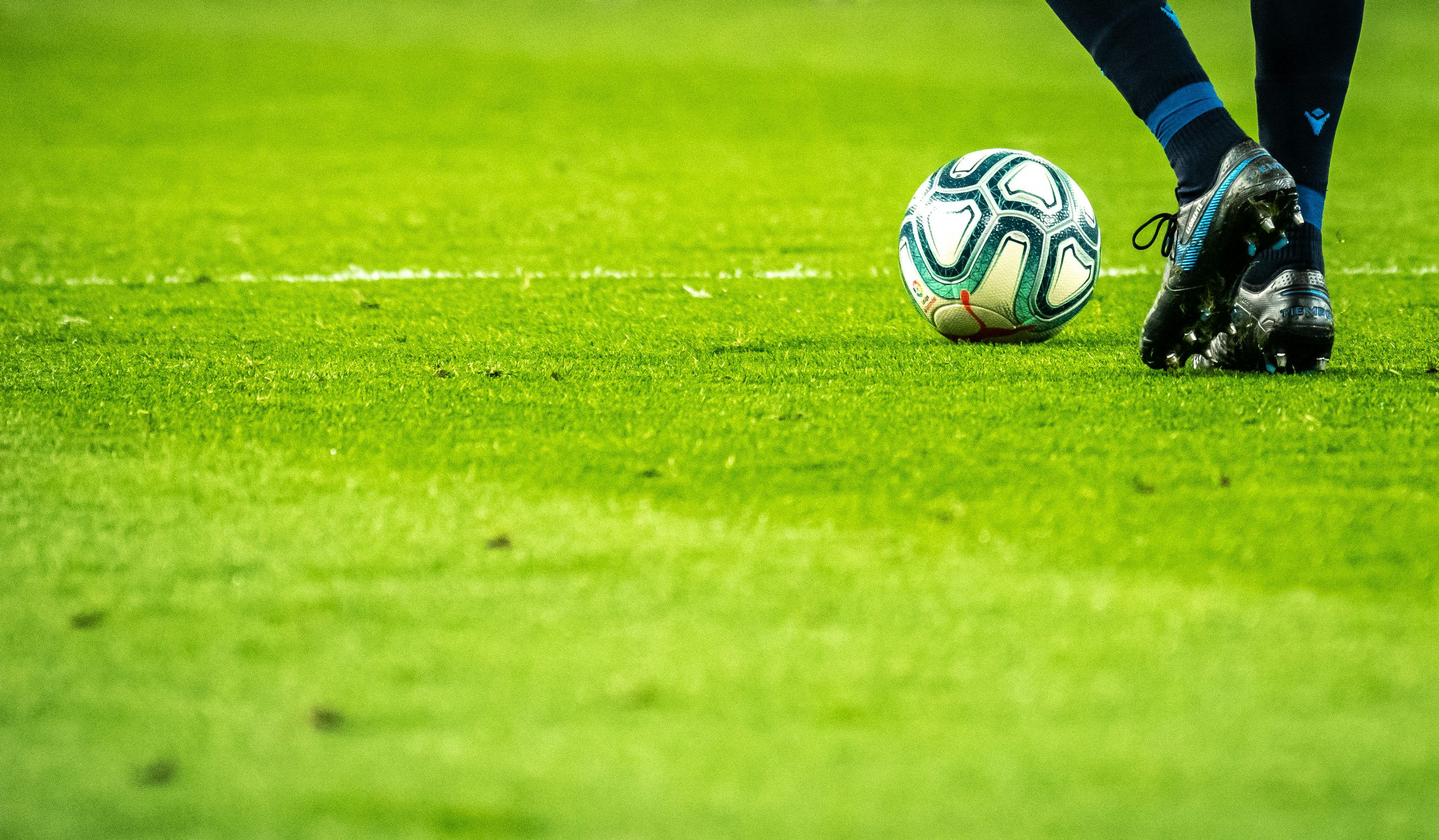 3000x1753 Soccer Grass Picture. Download Free Image