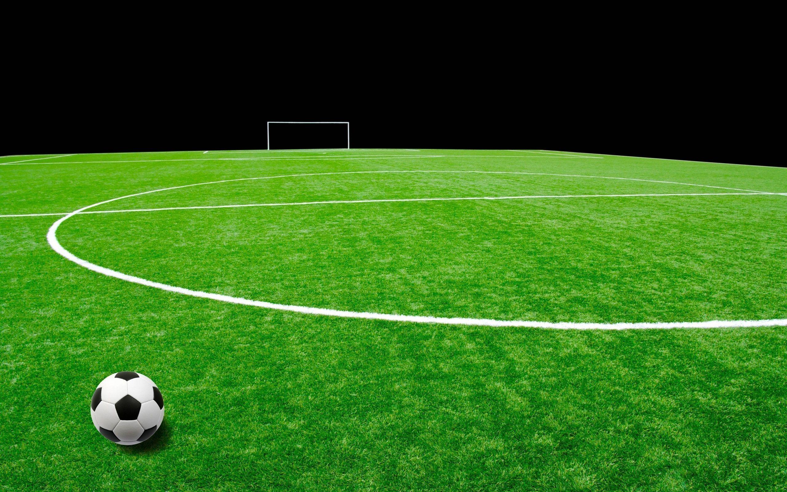 2560x1600 Football Pitch Wallpaper