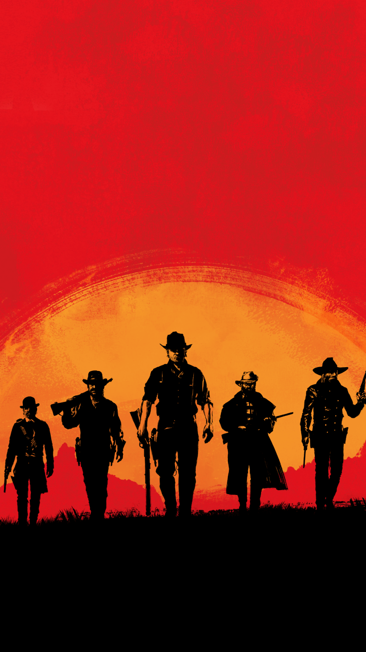 750x1334 Red Dead Redemption 2 Wallpaper 4K, PC Games, PlayStation 4