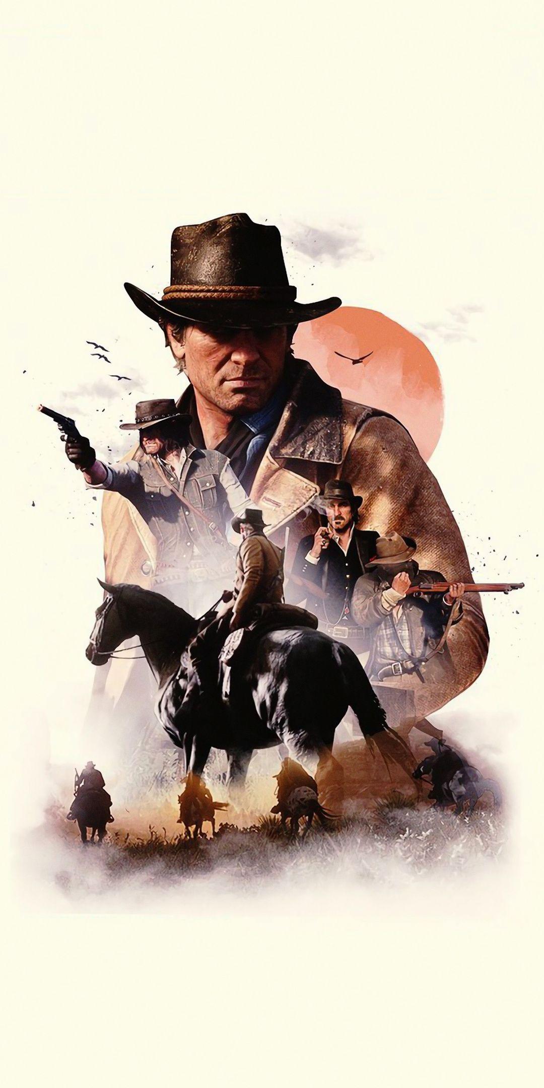 1080x2160 Red Dead Redemption 2 iPhone Wallpaper