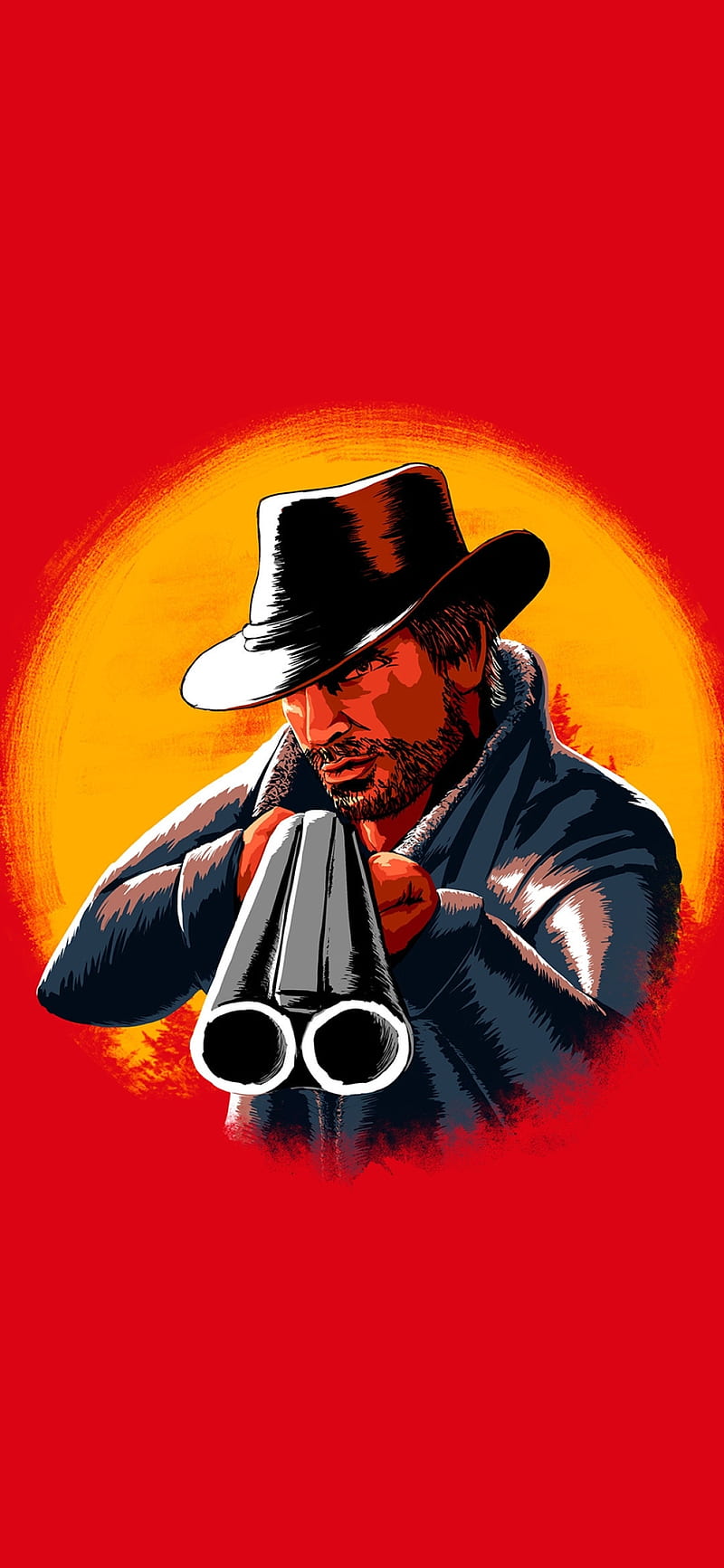 800x1733 Red dead redemption, red dead redemption HD phone wallpaper