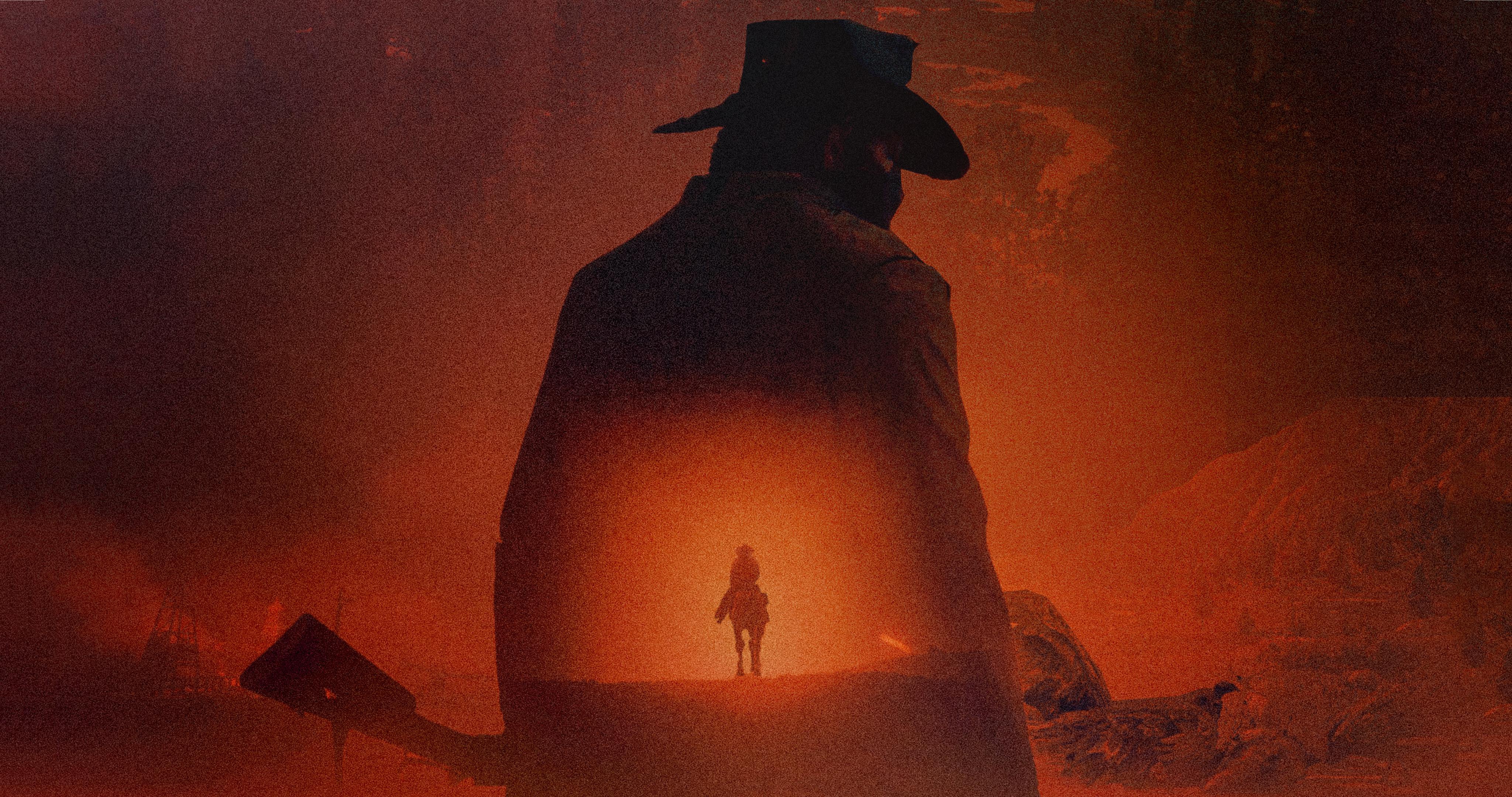 4096x2160 Wallpaper cowboy, Red Dead Redemption, wild West, Rockstar Game, wild West, Red Dead Redemption American Old West for mobile and desktop, section игры, resolution 4096x2160