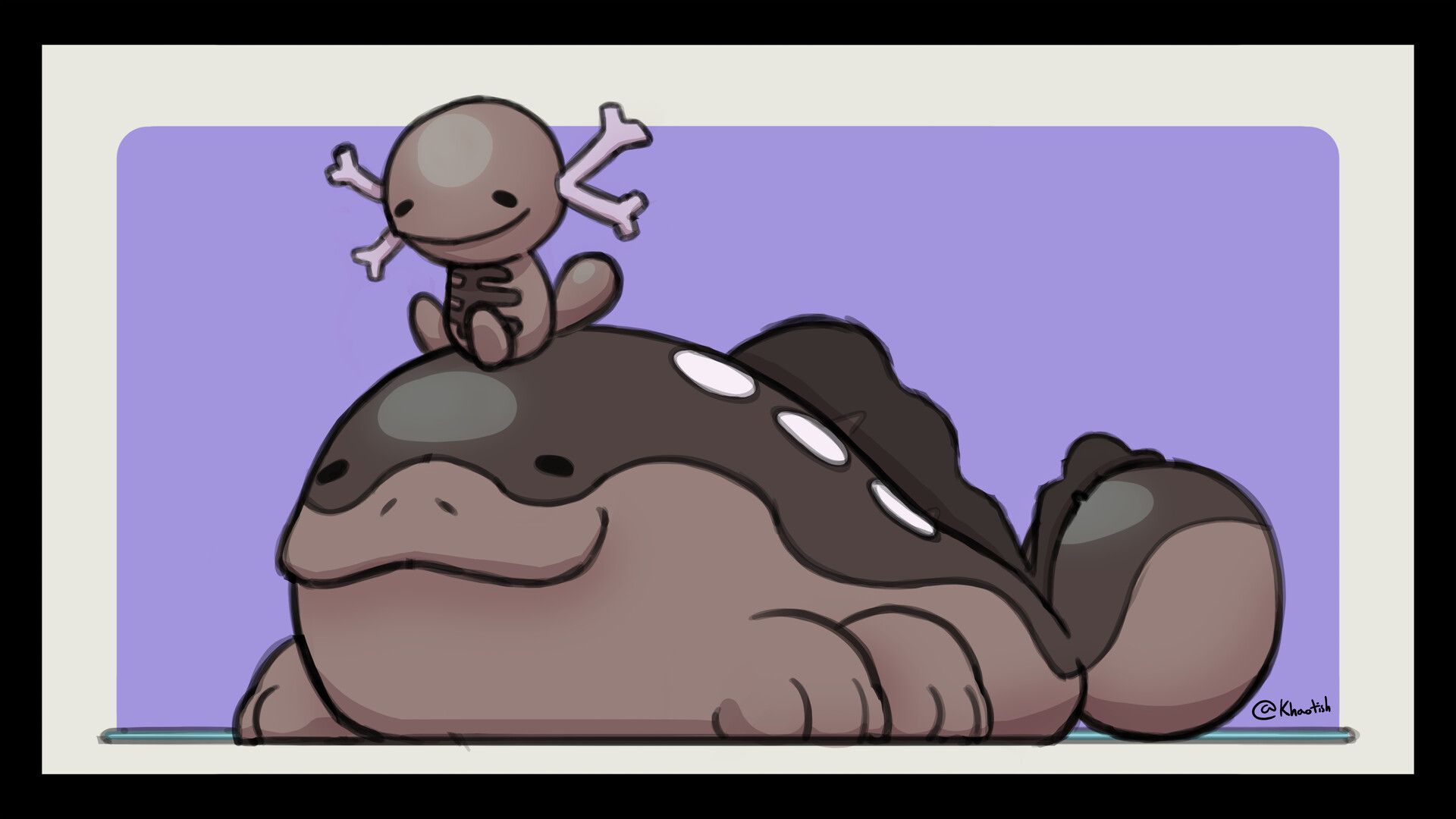 1920x1080 Clodsire & Paldean Wooper