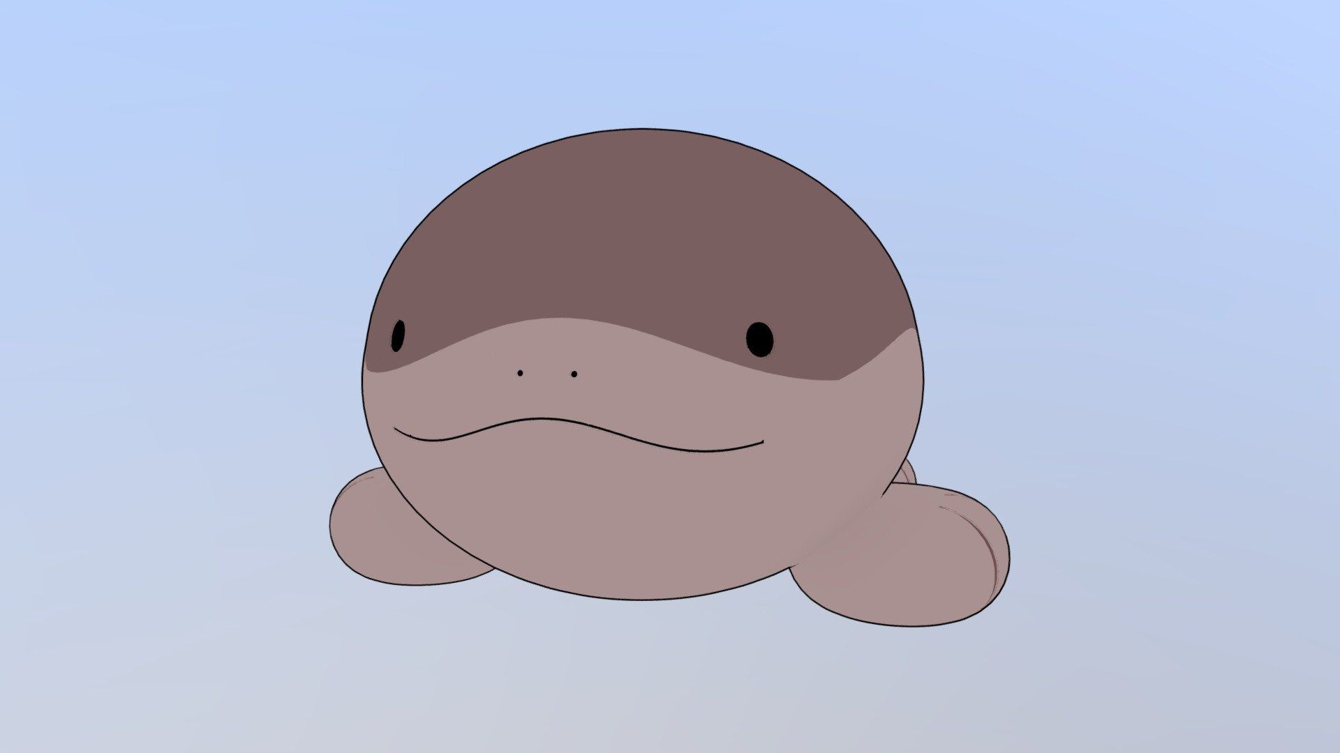 1920x1080 Clodsire Free 3D model by Gulugulu [959c967]