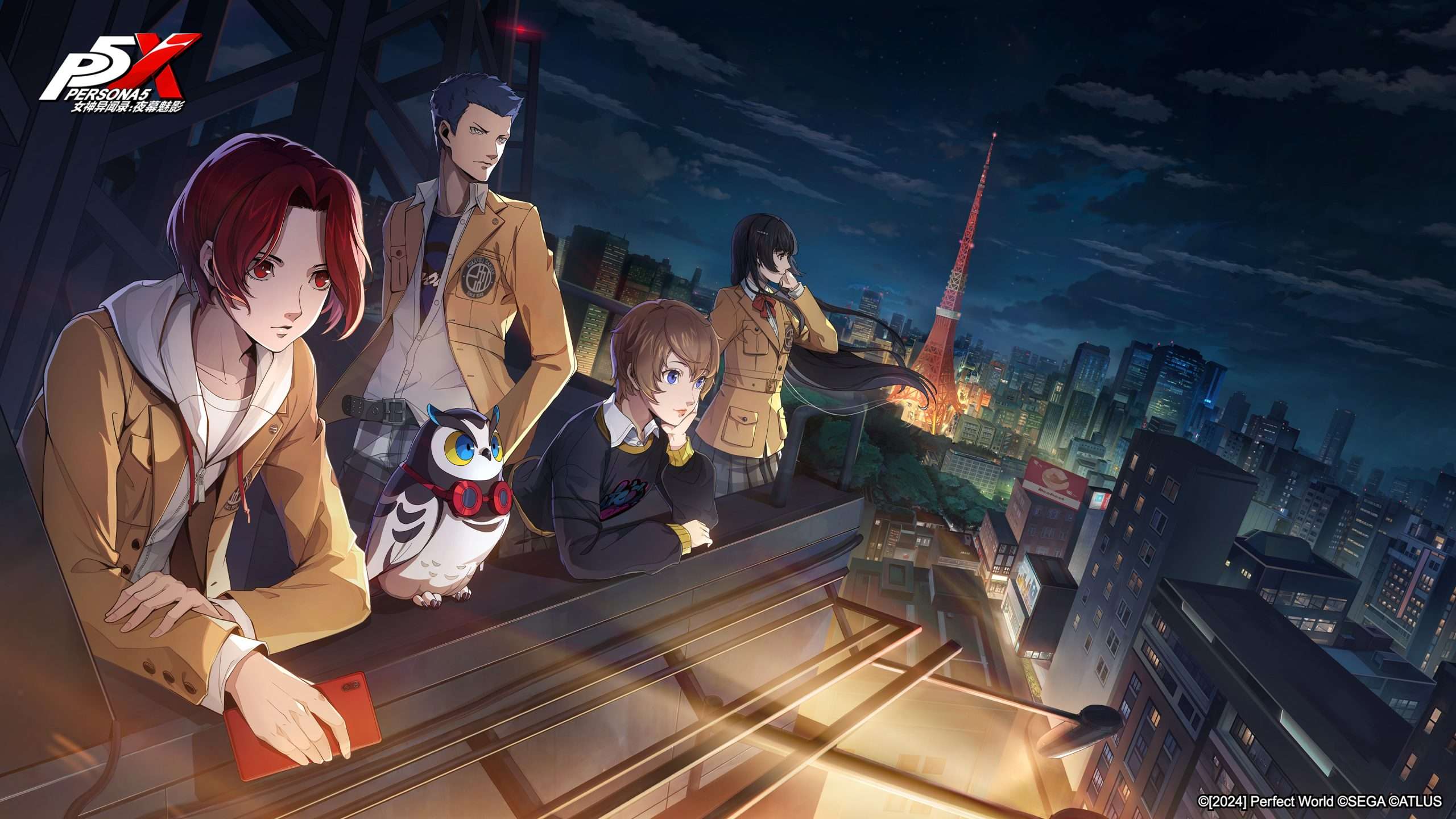 2560x1440 Persona 5: The Phantom X Reveals Official Wallpaper