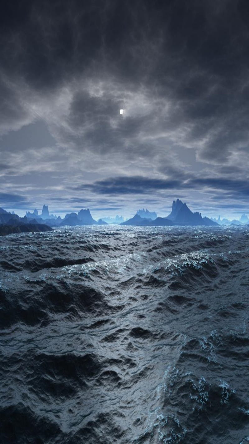 800x1422 Up to the north, cold, ice, ocean, rain, sea, storm, wather, HD phone wallpaper