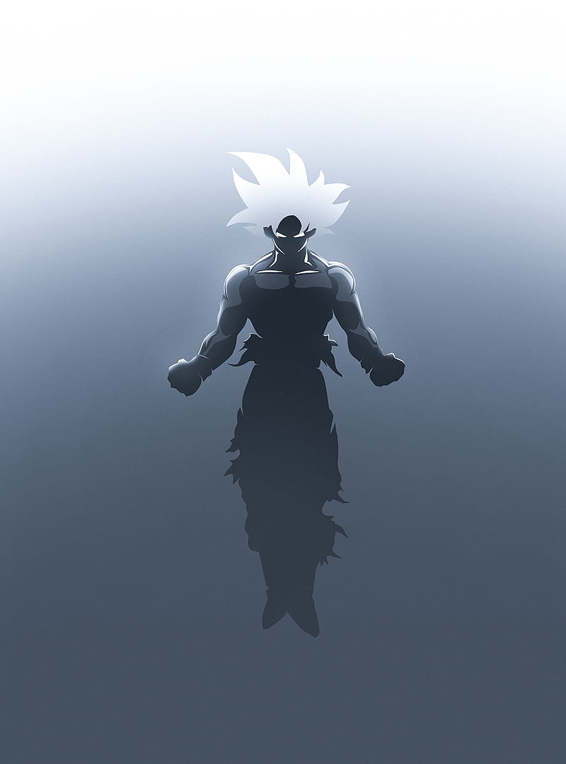 800x1079 Goku Ultra Instinct, anime, ball, dragon, kai, master, super, white, HD phone wallpaper