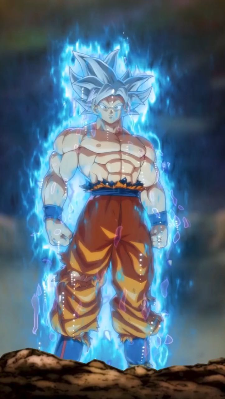 723x1280 Goku's Ultra Instinct Unleashed Live Wallpaper