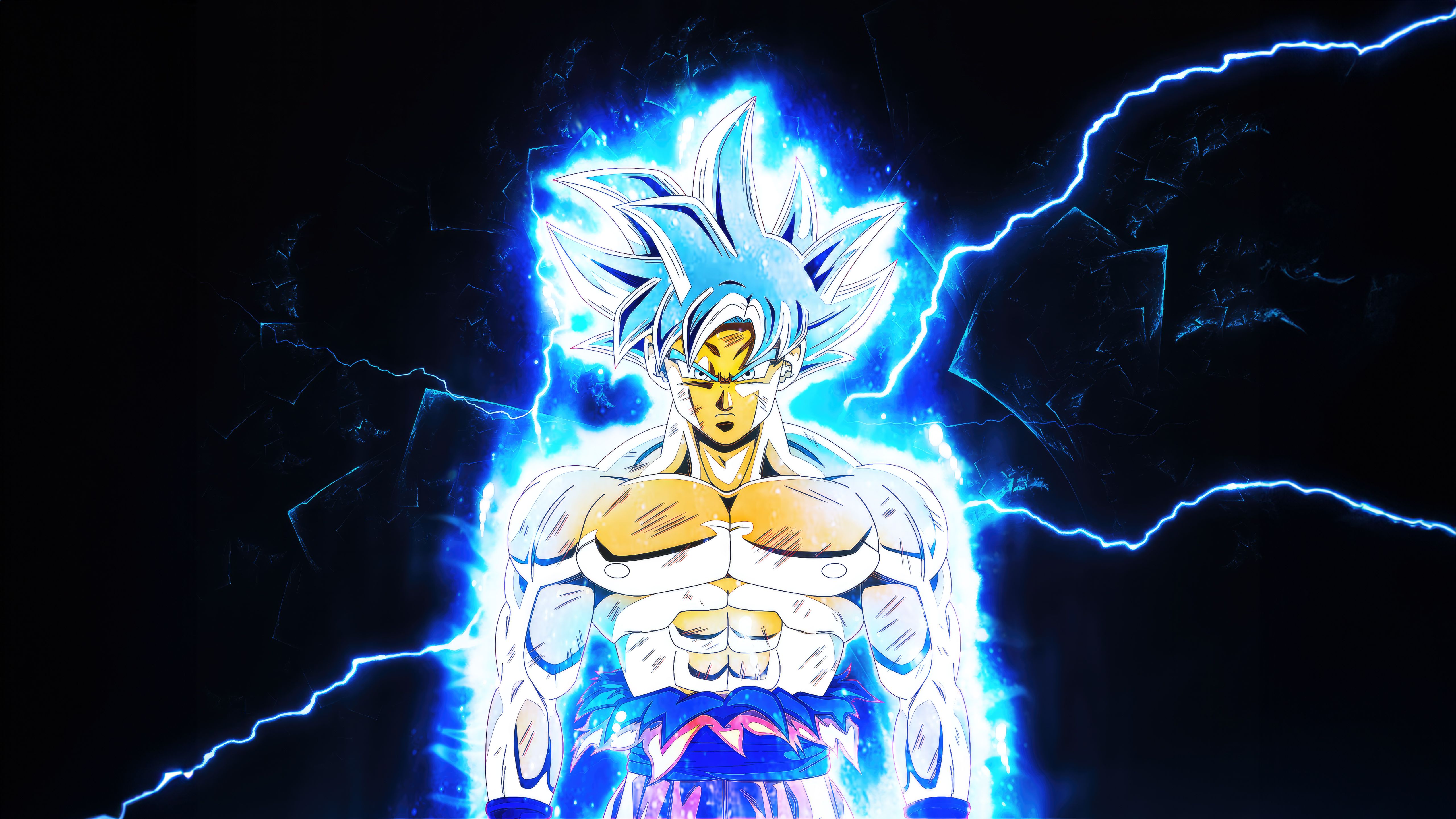5120x2880 The Goku Dragon Ball Ultra Instinct Power 5k Wallpaper, HD Anime Wallpaper, 4k Wallpaper, Image, Background, Photos and Picture