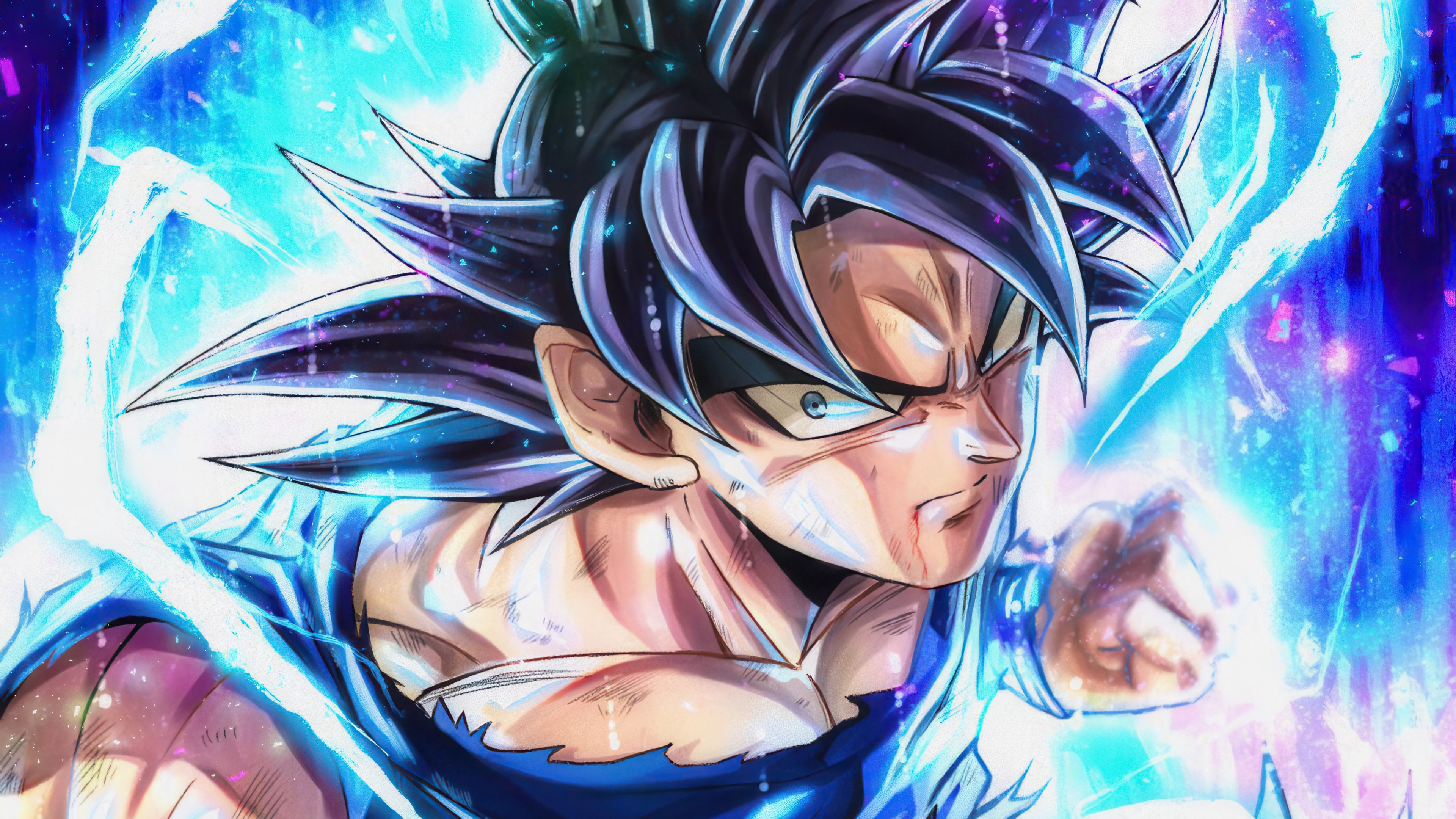 3840x2160 Goku Ultra Instinct 4K Wallpaper PC HD