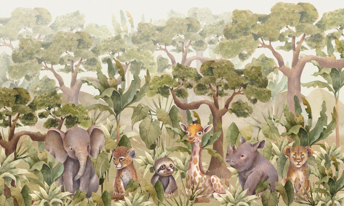 1165x699 Baby Animals in the Forest