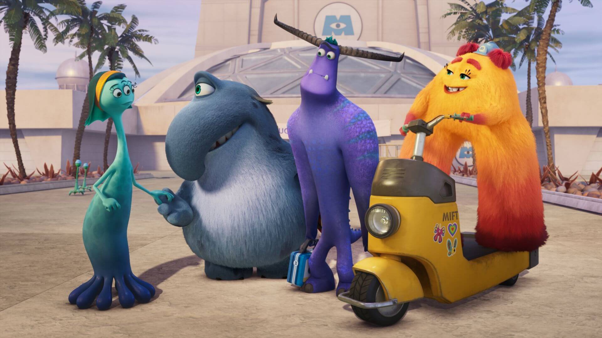 1920x1080 Now Entering the Laugh Floor's Monsters At Work on Disney+ Review