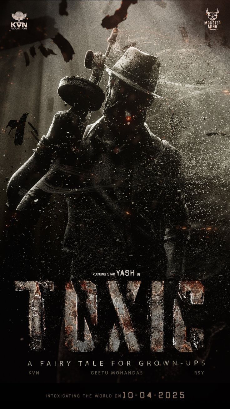 736x1307 TOXIC Yash 19 poster 4k