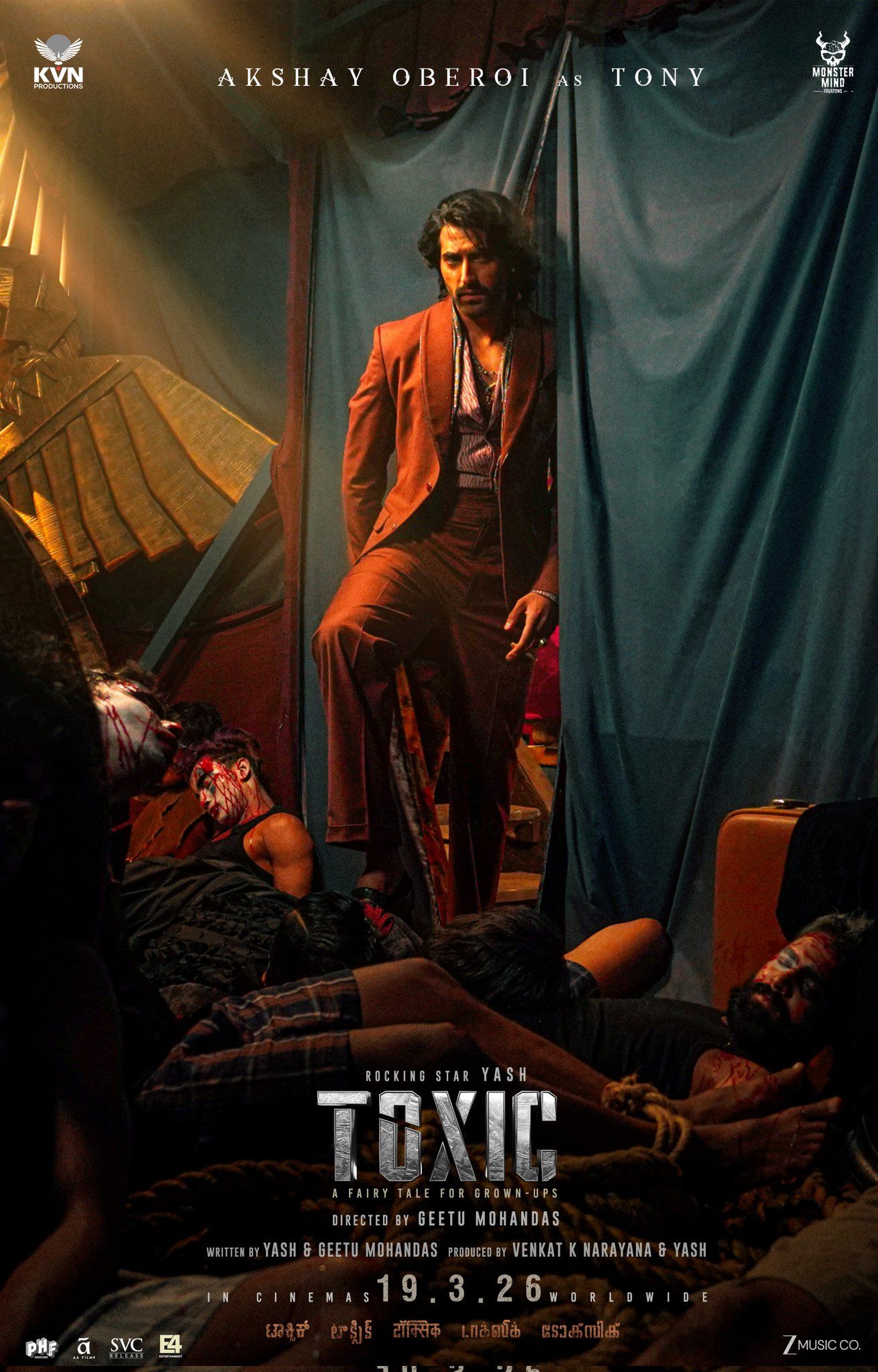 1311x2048 Toxic Movie Poster & Photo. Toxic Movie Location Pics. Toxic Kannada Movie Location Stills