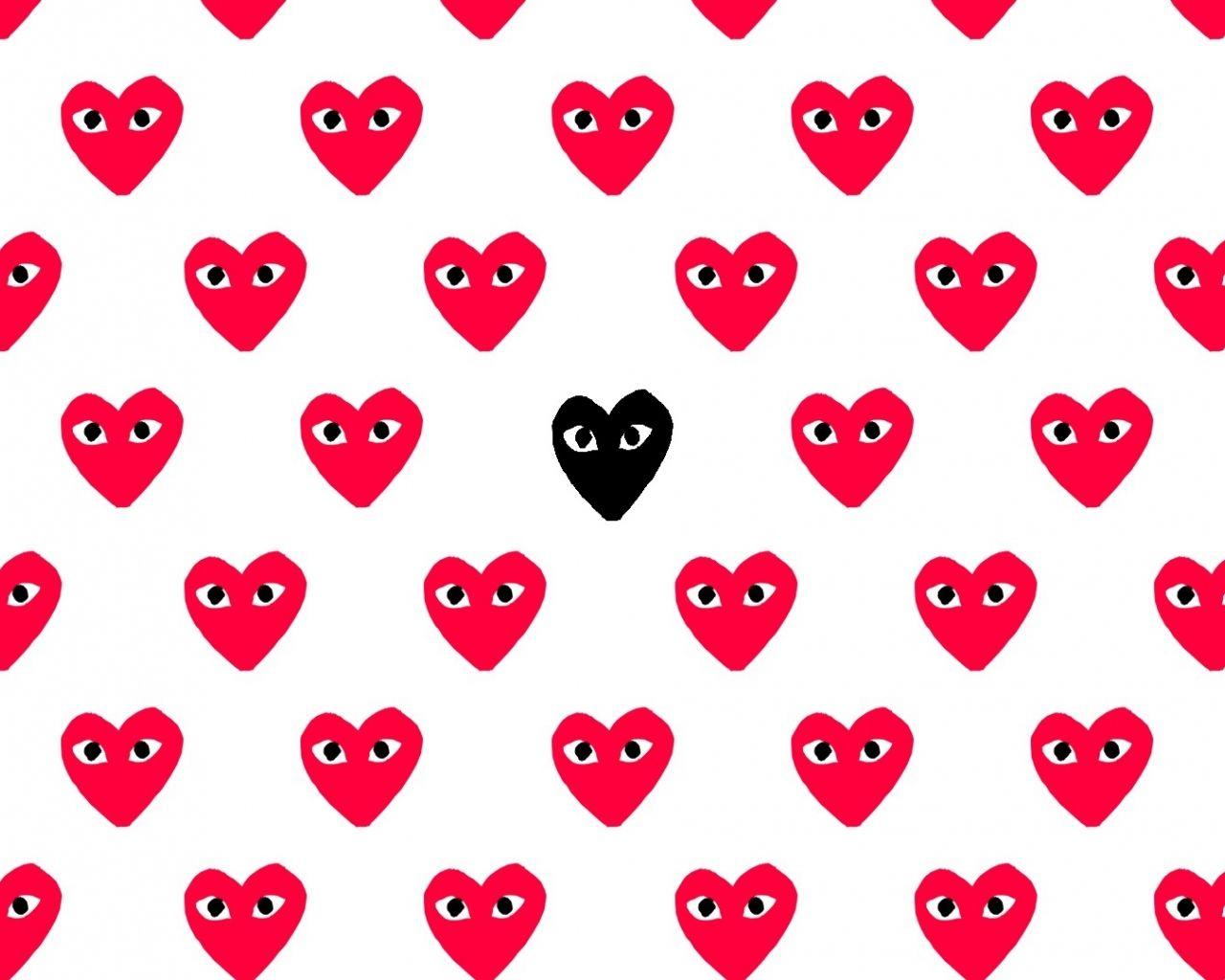 CDG Discover more CDG CDG Play Comme des Garcons Garcons Pattern Heart   httpswwwix cdg pink HD phone wallpaper  Pxfuel