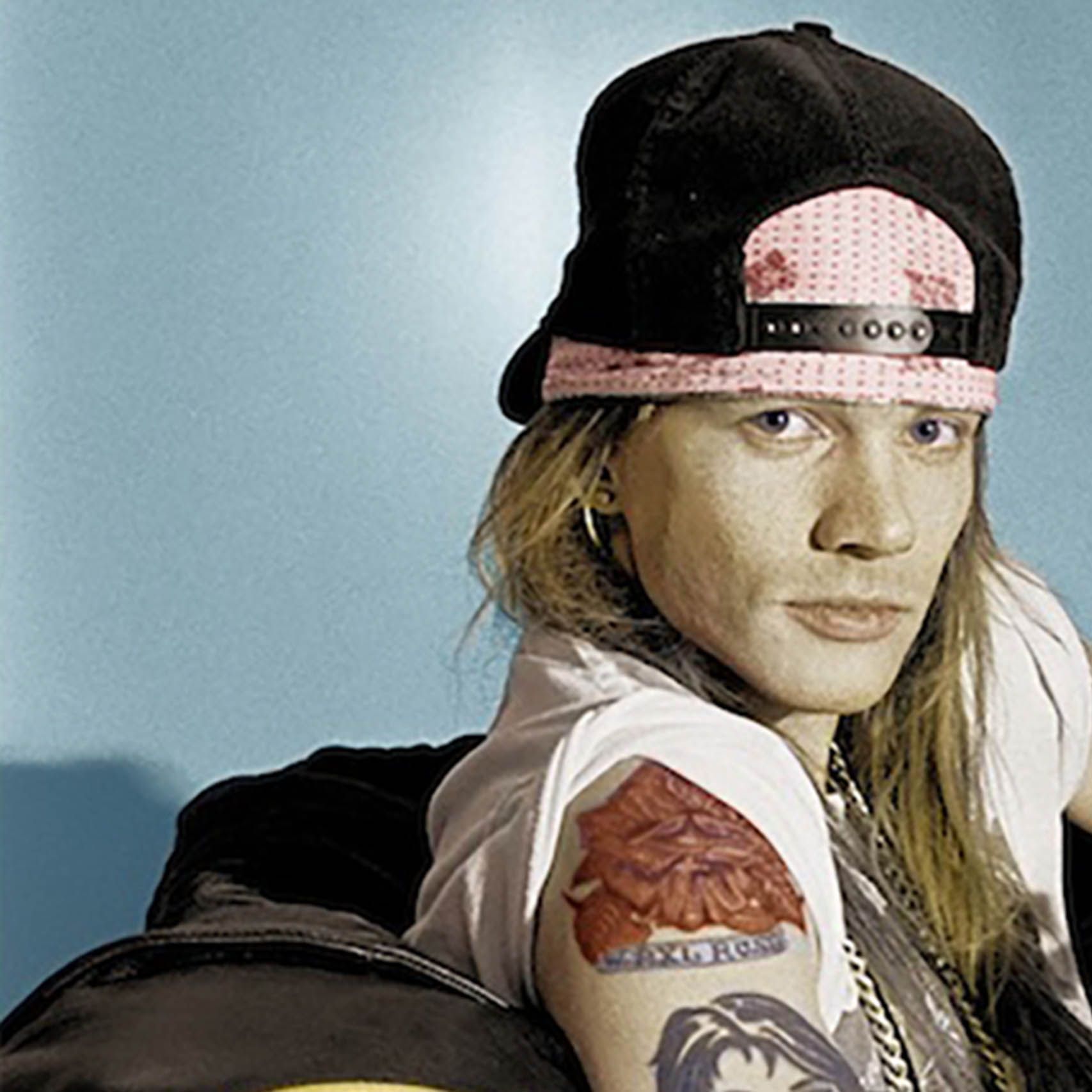1707x1707 When Guns N' Roses Ruled the Jungle: Exclusive Photo of the Hard Rockers in Their Wild Heyday