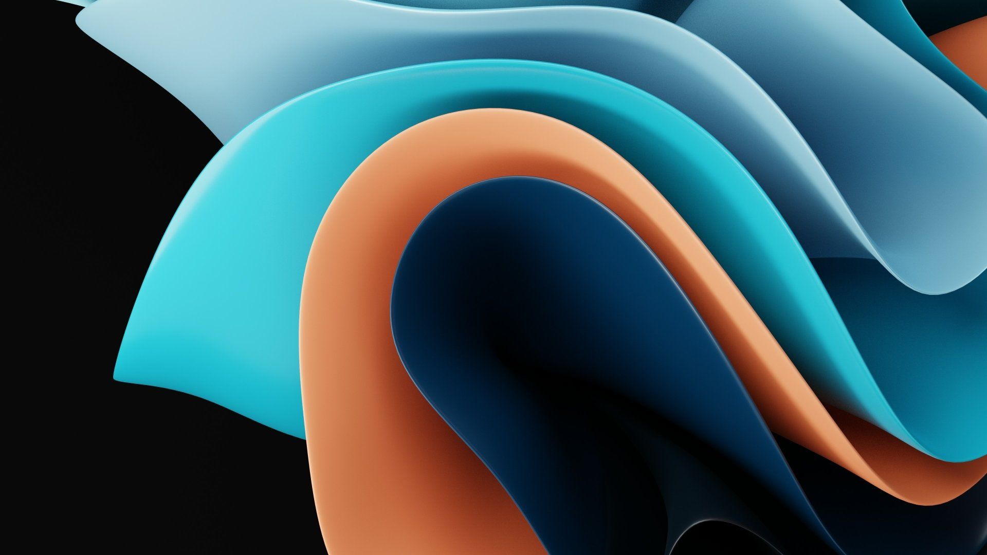 1920x1080 Windows 11 4K Ultra HD Tech Wave Wallpaper