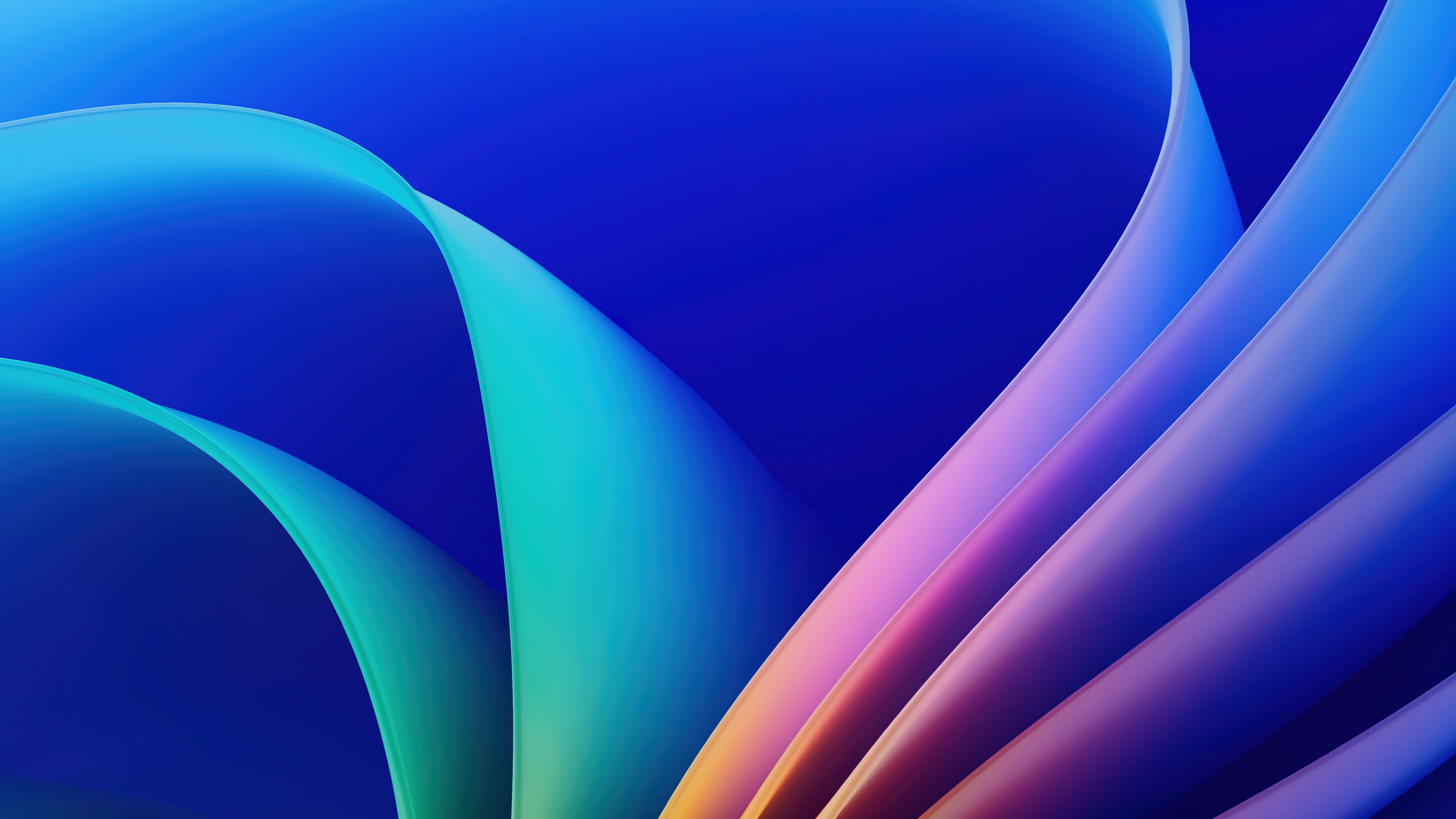 5120x2880 Windows 11 Abstract Blue Wave 4K Wallpaperx2880