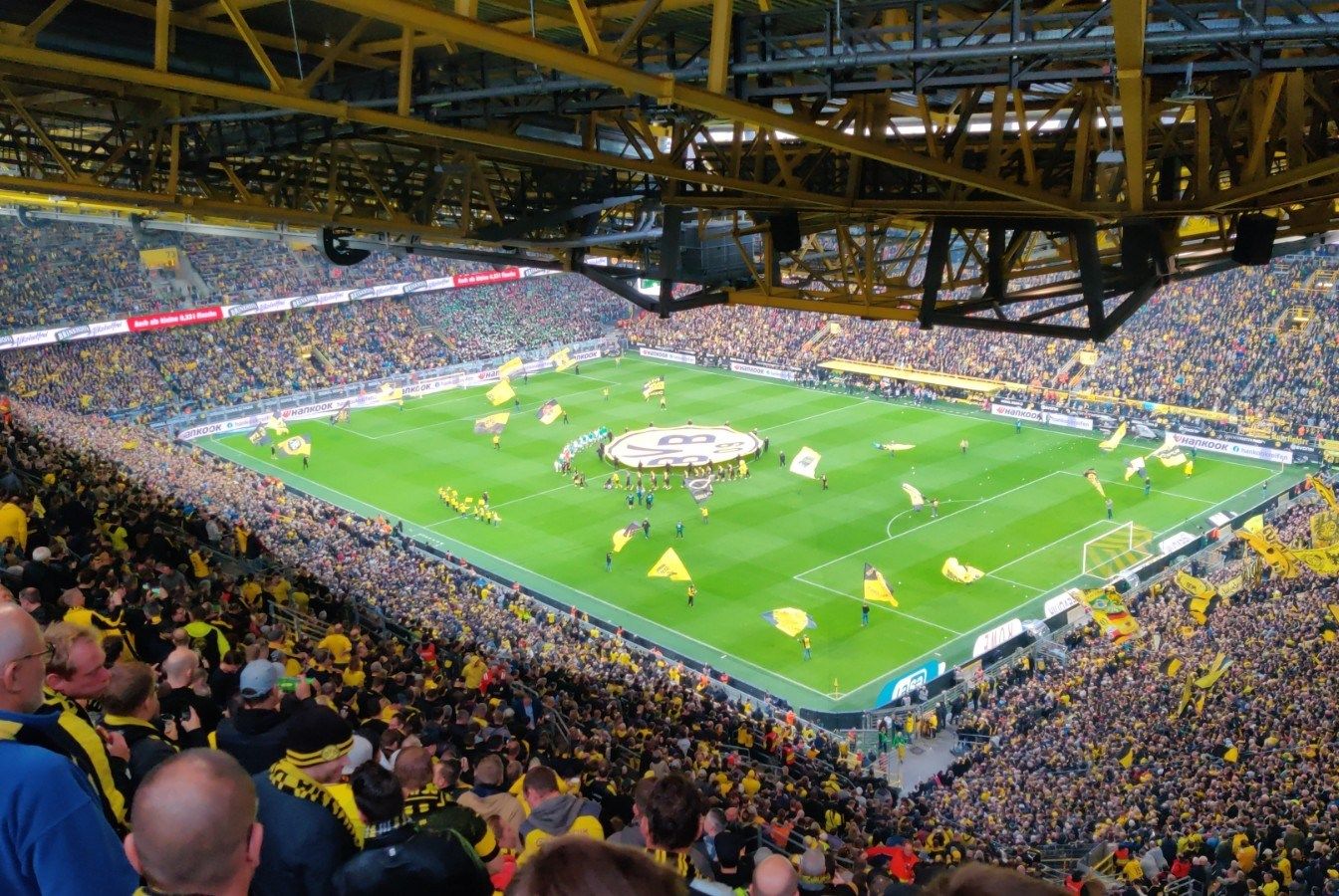 1344x900 A Borussian in Borussia, Borussia Dortmund fan, Yellow wall, Dortmund fans, BVB Fans. Fear The Wall