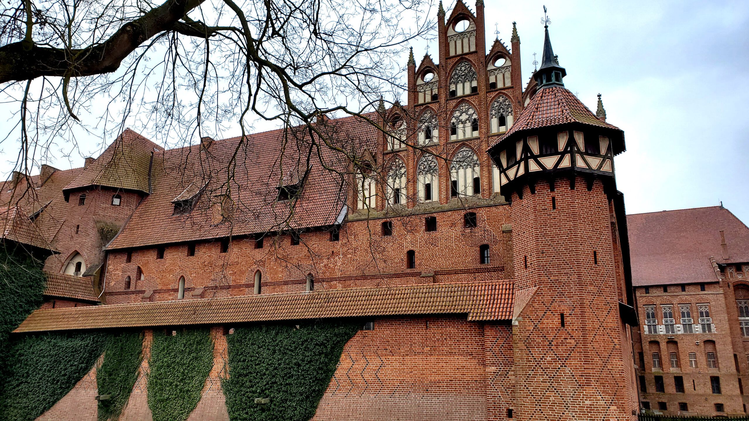 2560x1440 Malbork Castle: A Gothic Architectural Wonder