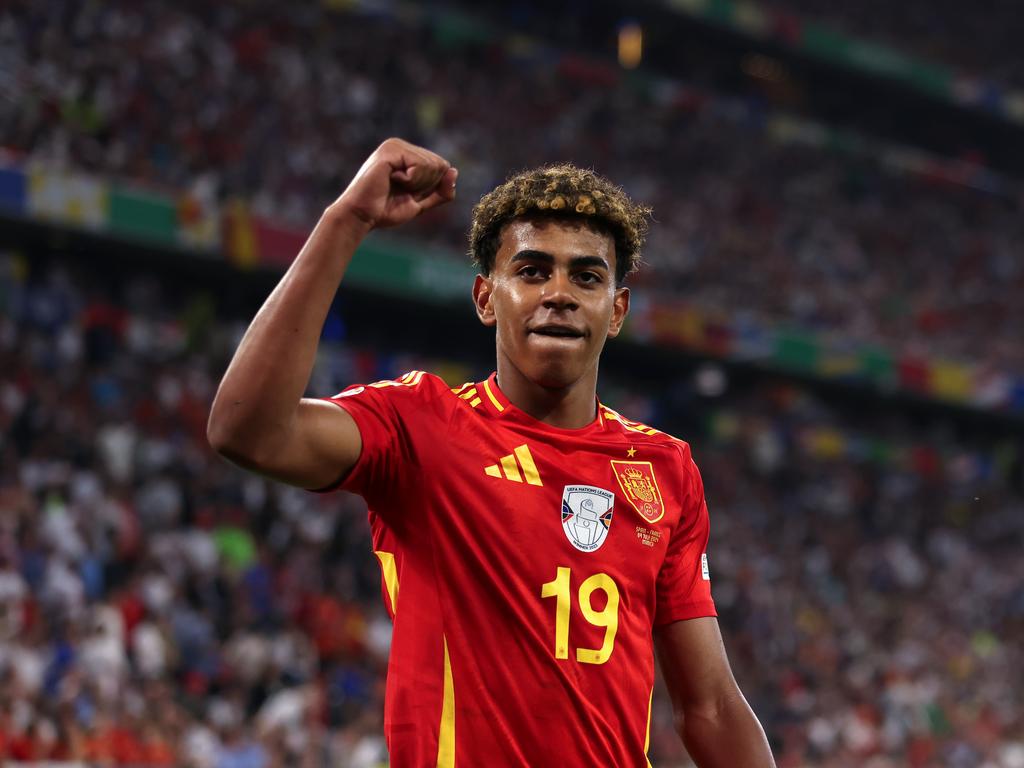 1024x768 Euros 2024: 16 Year Old Lamine Yamal Who Just Sent Spain Into The European Championship Final