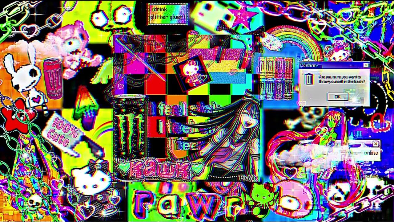 1280x720 Glitchcore Scenecore Playlist