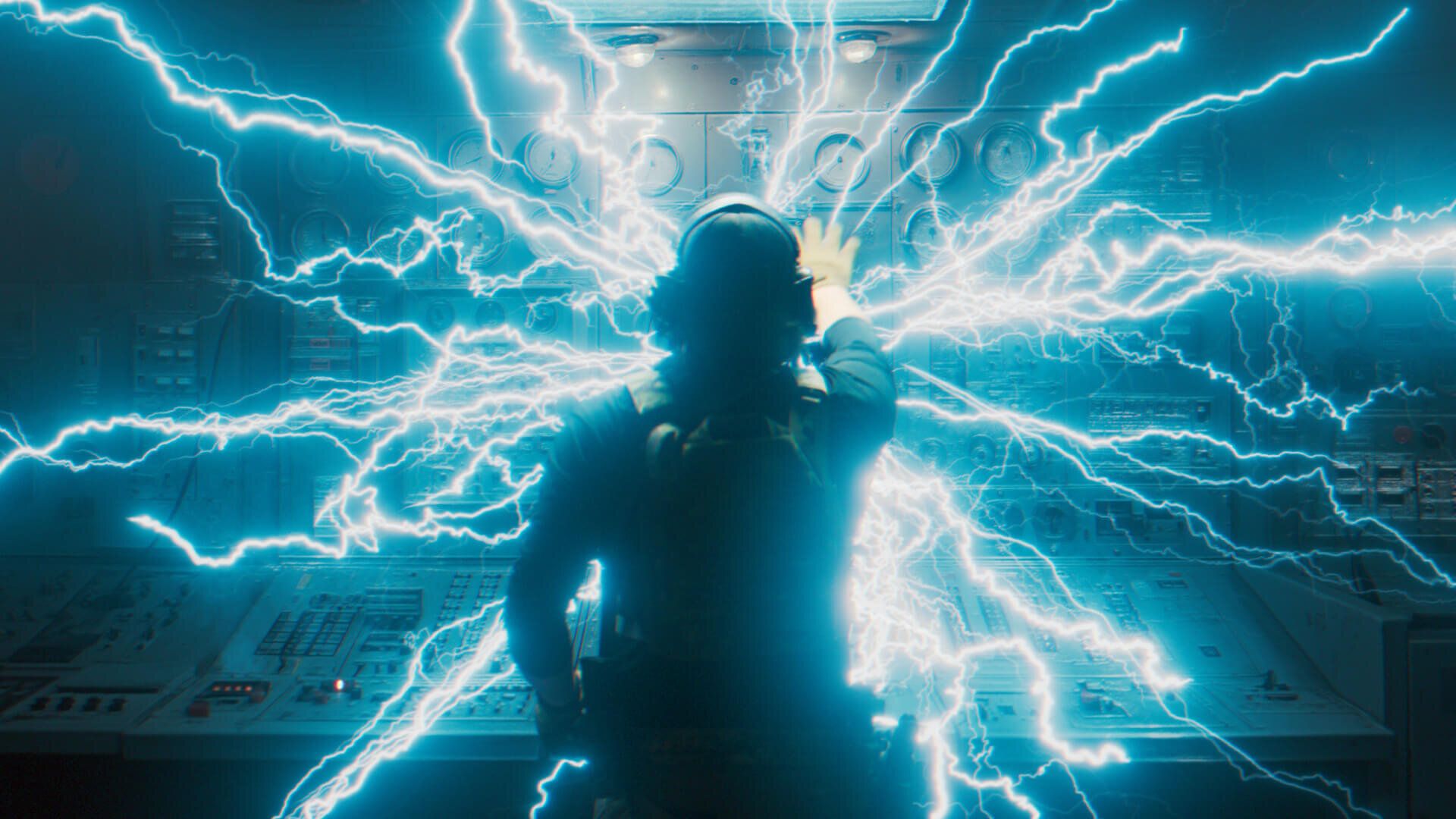 1920x1080 Lightning Beams Stock Footage Collection