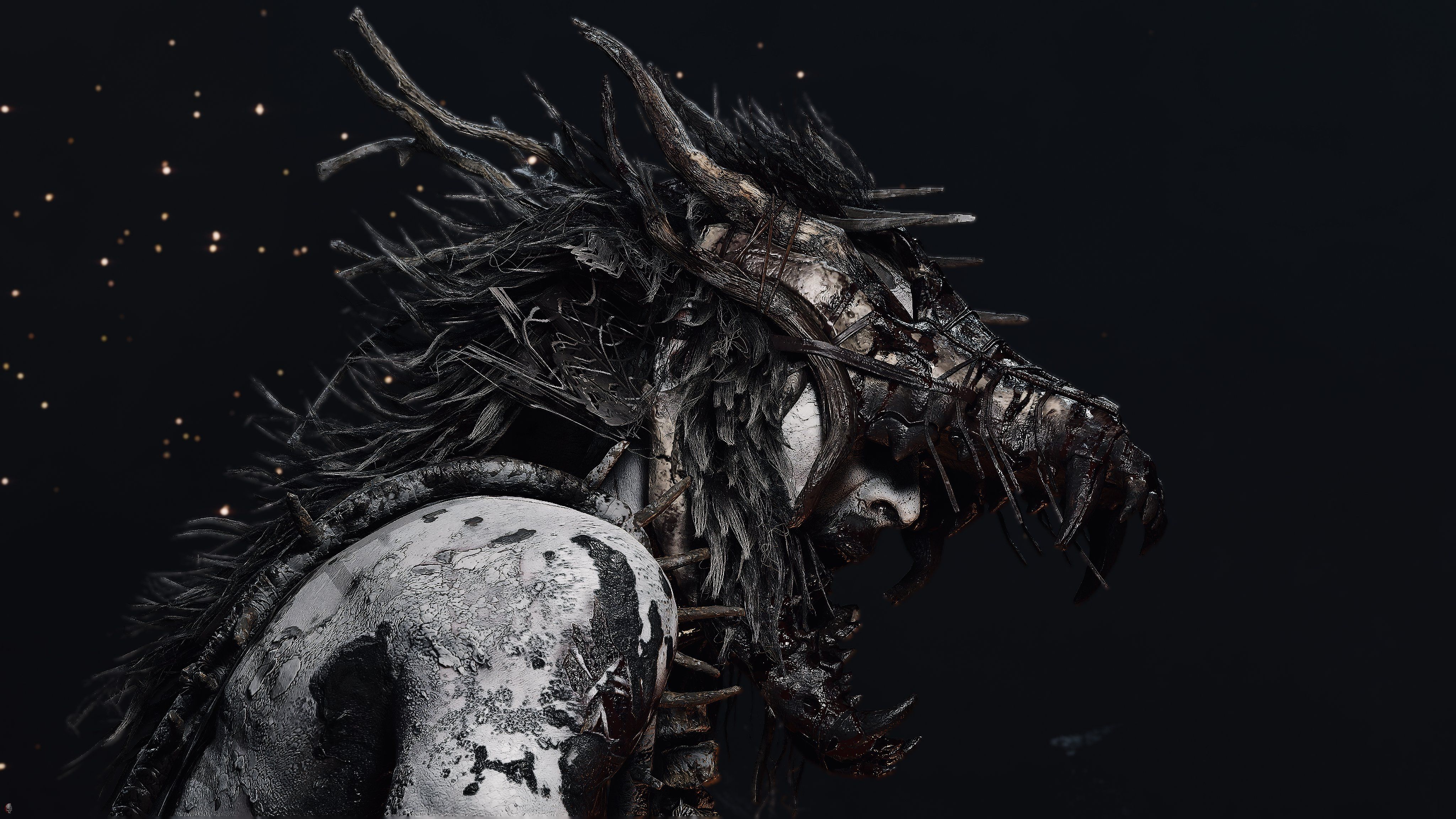 4096x2304 Senua's Saga Hellblade II Wallpaper 4K, Dark background