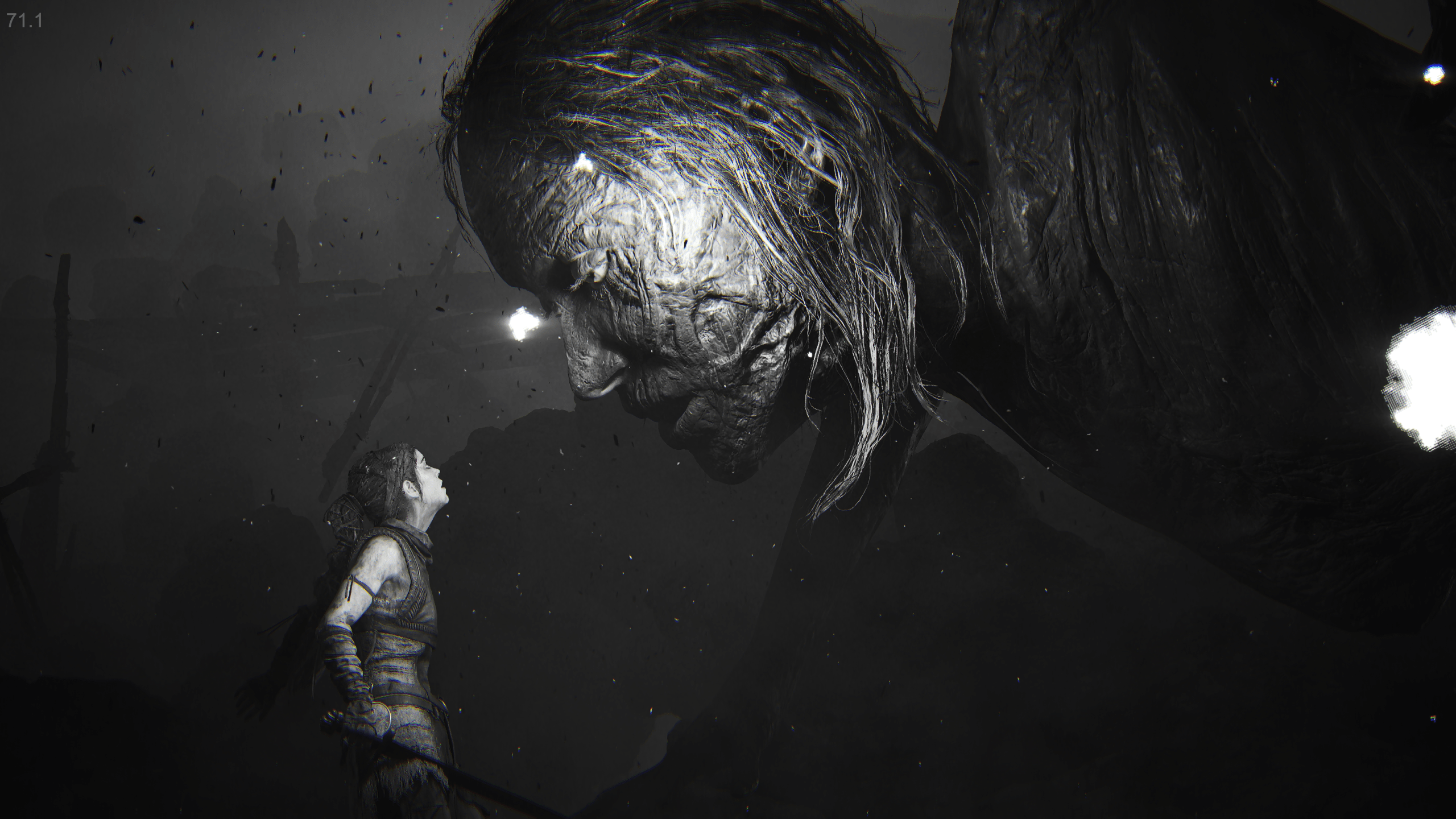 2560x1440 Are Video Game Wallpaper Allowed? Senua's Saga: Hellblade 2 2560x1440 Captured In Game