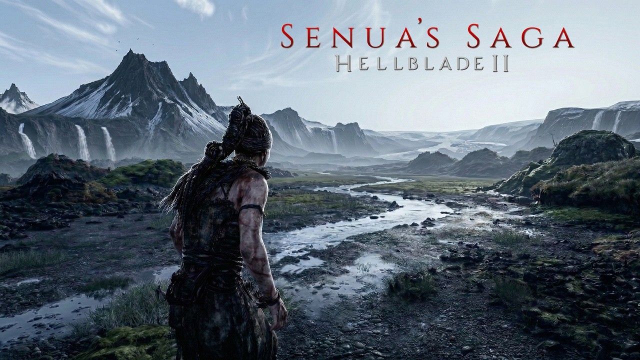 1280x720 Hellblade 2. Ambient Walk through Scenic Icelandic Landscapes. Unreal Engine 5