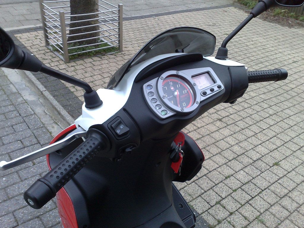 1024x768 Gilera Runner SP50 Steer Dashboard. Dashboard And Steer. Martijn De Vries