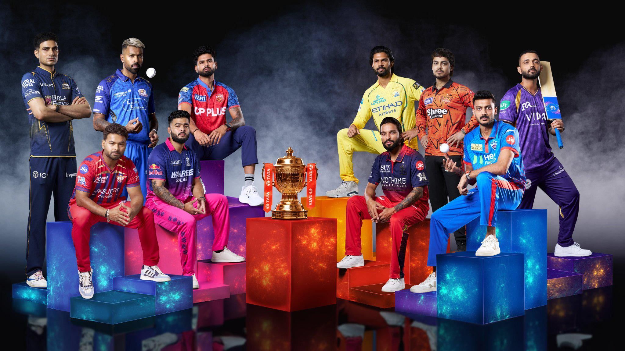 2048x1152 The official captains portrait for 2026 IPL
