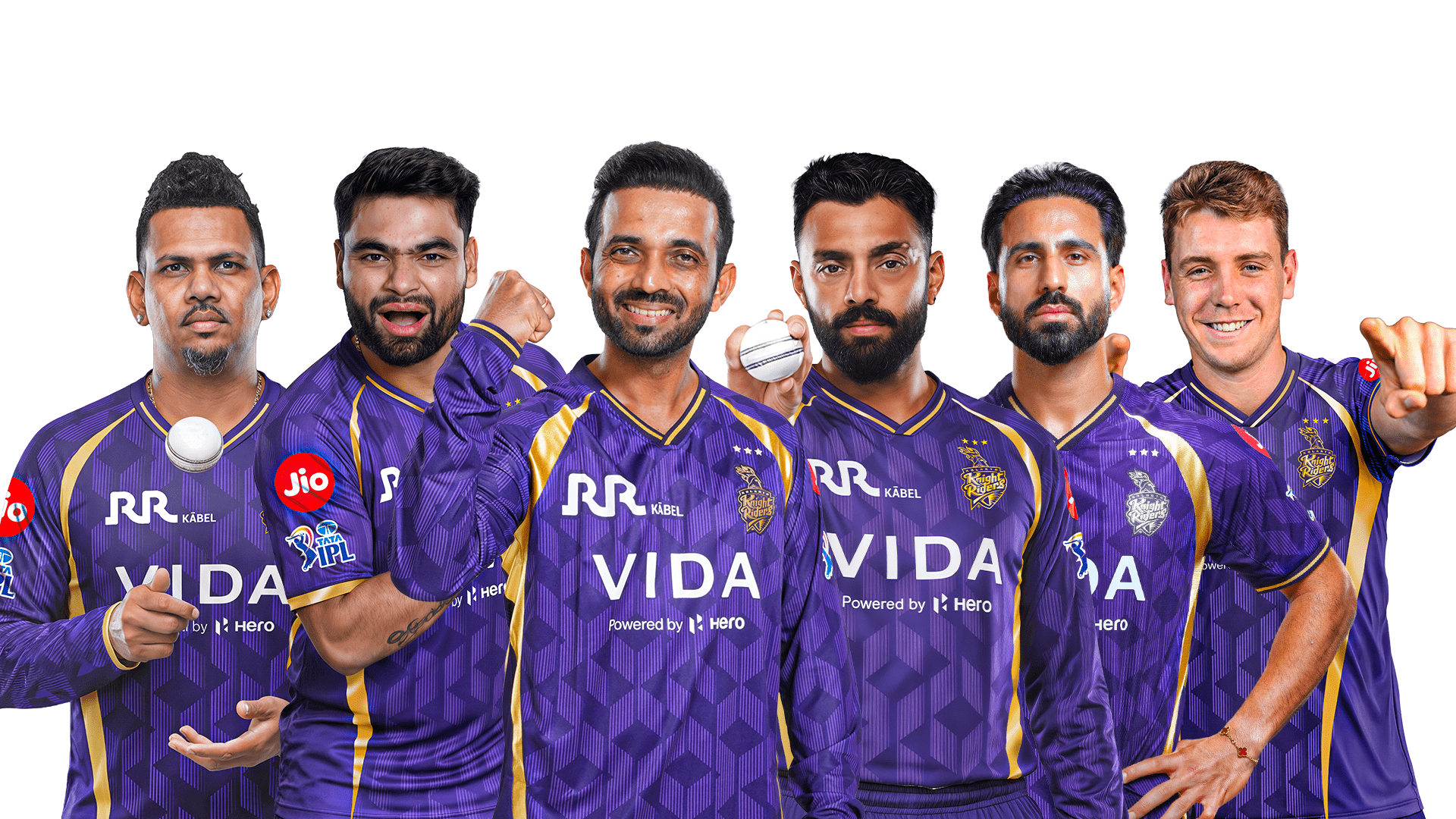 1920x1080 KKR New Kit IPL 2026. Ramandeep Pandey; Start March 29