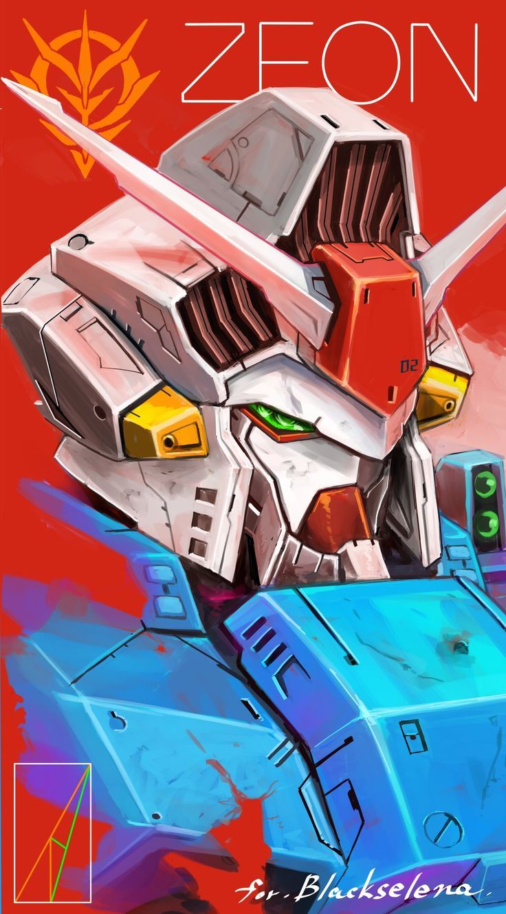 736x1330 Cartoni animati. Akatsuki, Gundam