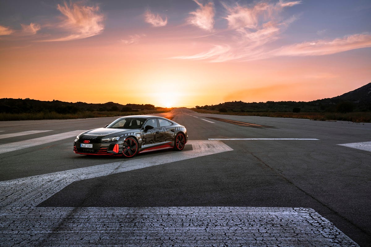 1200x800 Audi RS E Tron GT Hides Big Power Under Its Camouflage