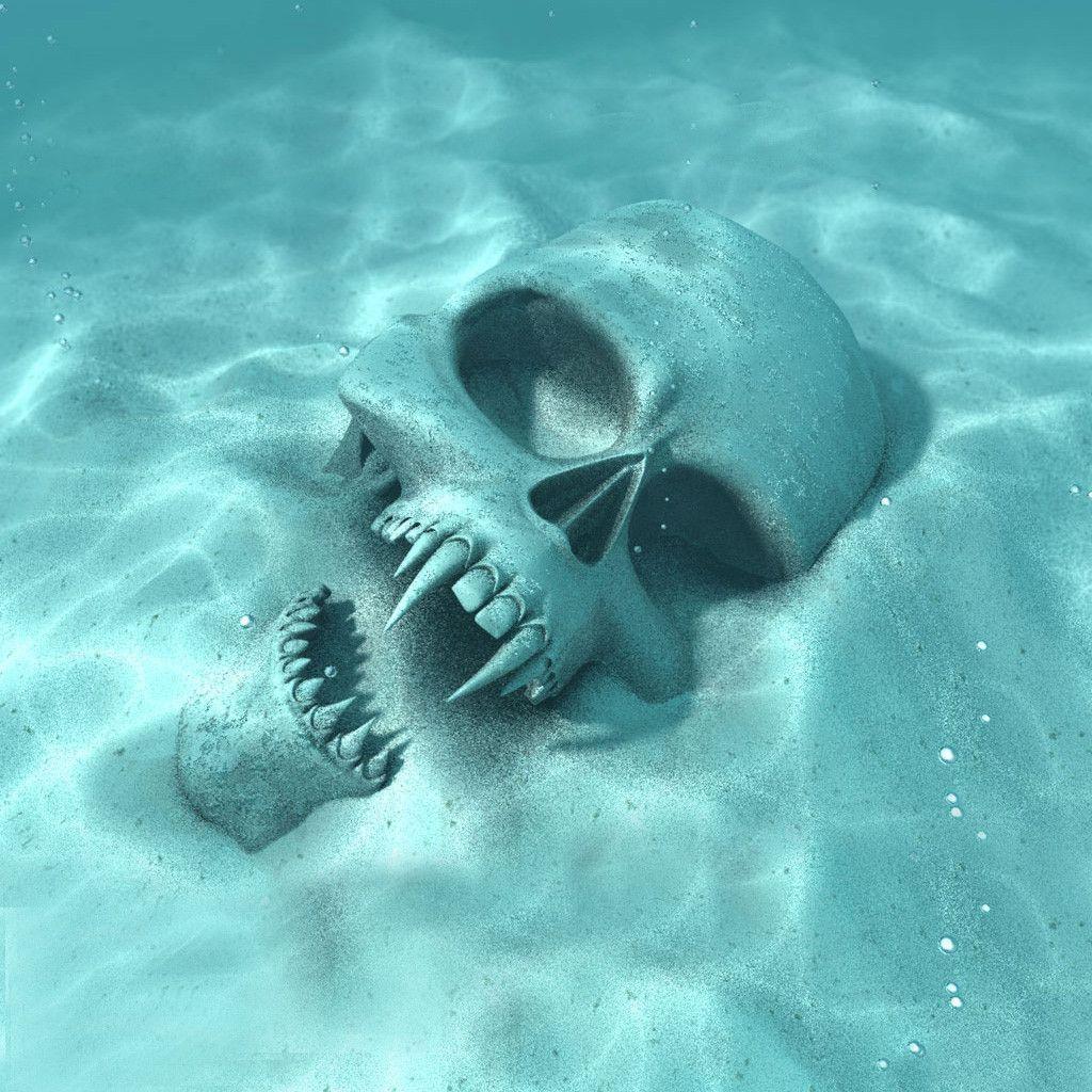 1024x1024 Download free vampire skull wallpaper for your mobile phone