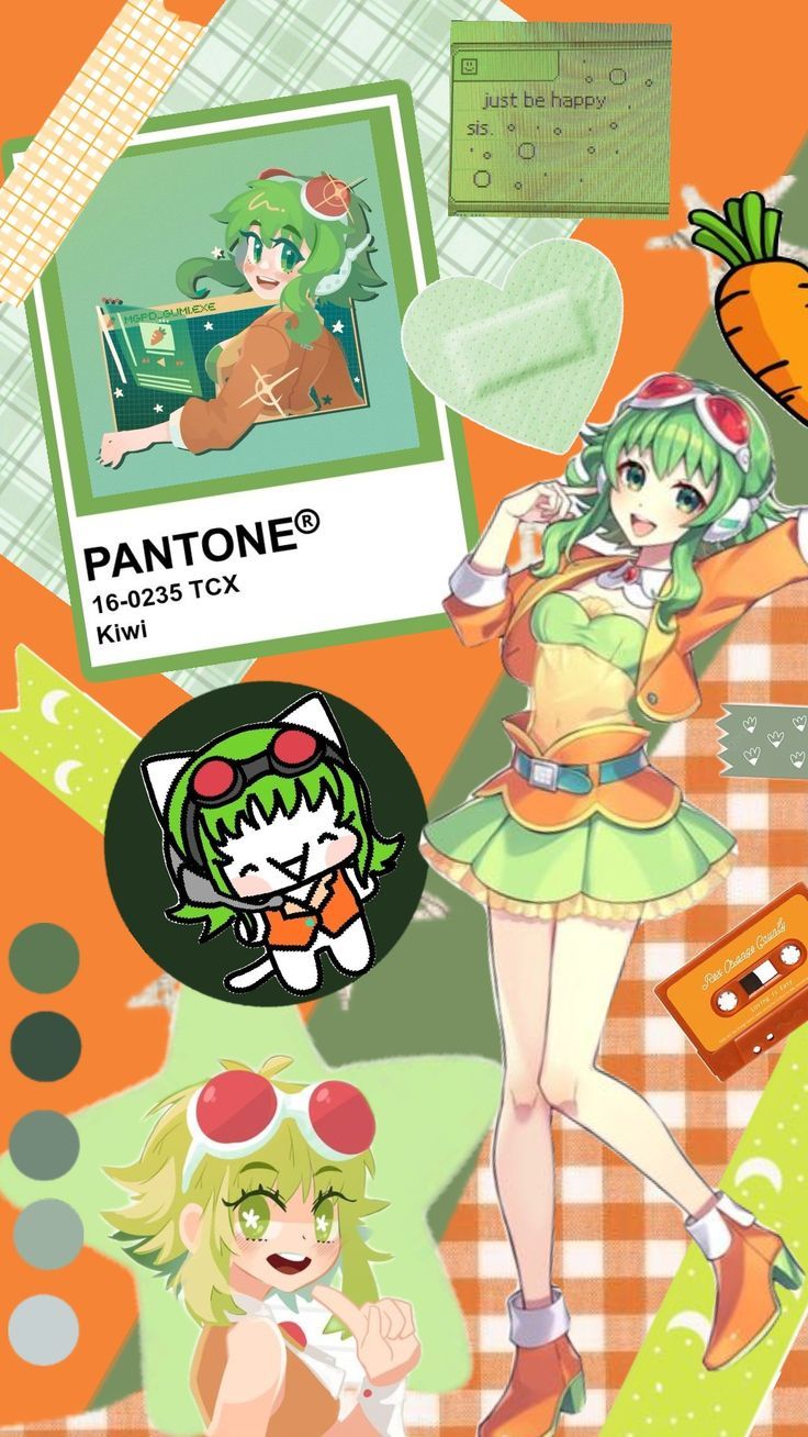 736x1308 vocaloid #gumimegpoid #gumivocaloid #green #shuffleaesthetic #fyp #astheitc #hashtag
