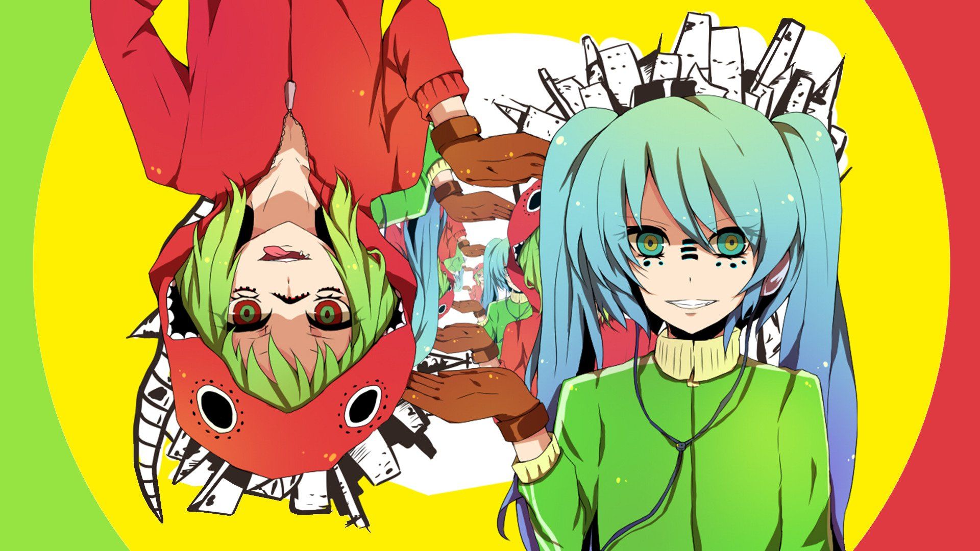 1920x1080 Gumi Vocaloid Wallpaper
