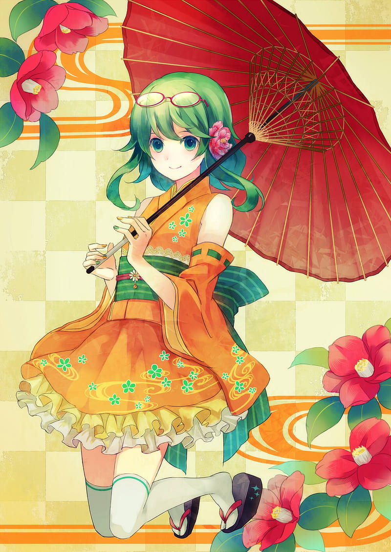 800x1131 Gumi, anime, music, vocaloid, HD phone wallpaper