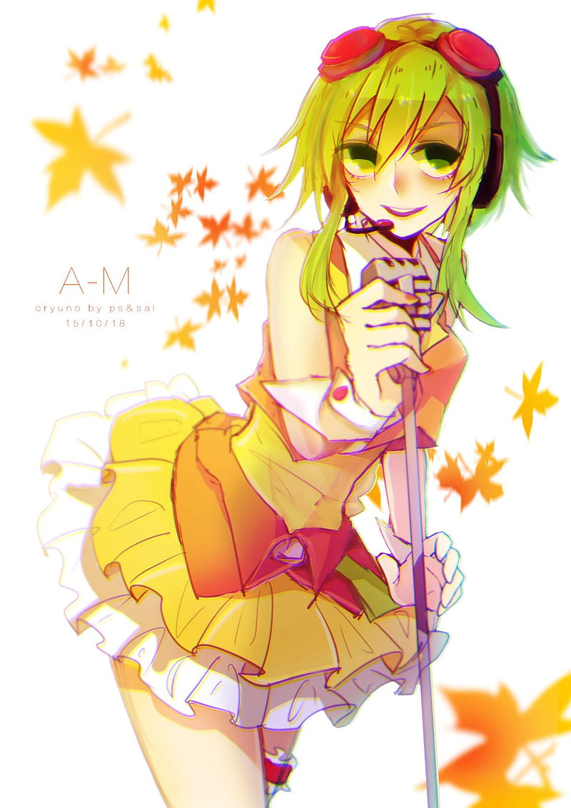 800x1132 Gumi Vocaloid, anime, gumi, music, vocaloid, HD phone wallpaper