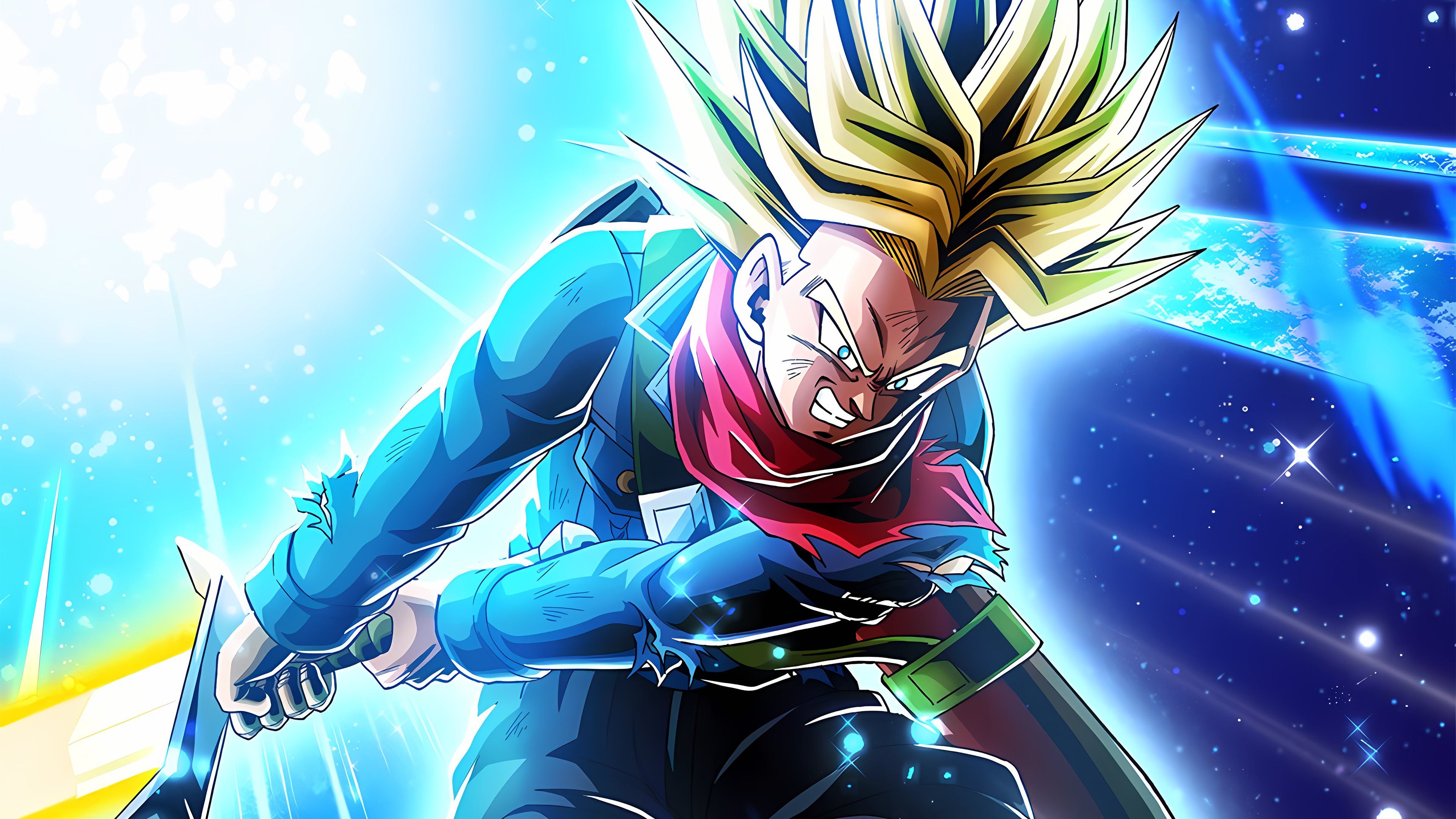 3840x2160 Future Trunks 4k Wallpaper