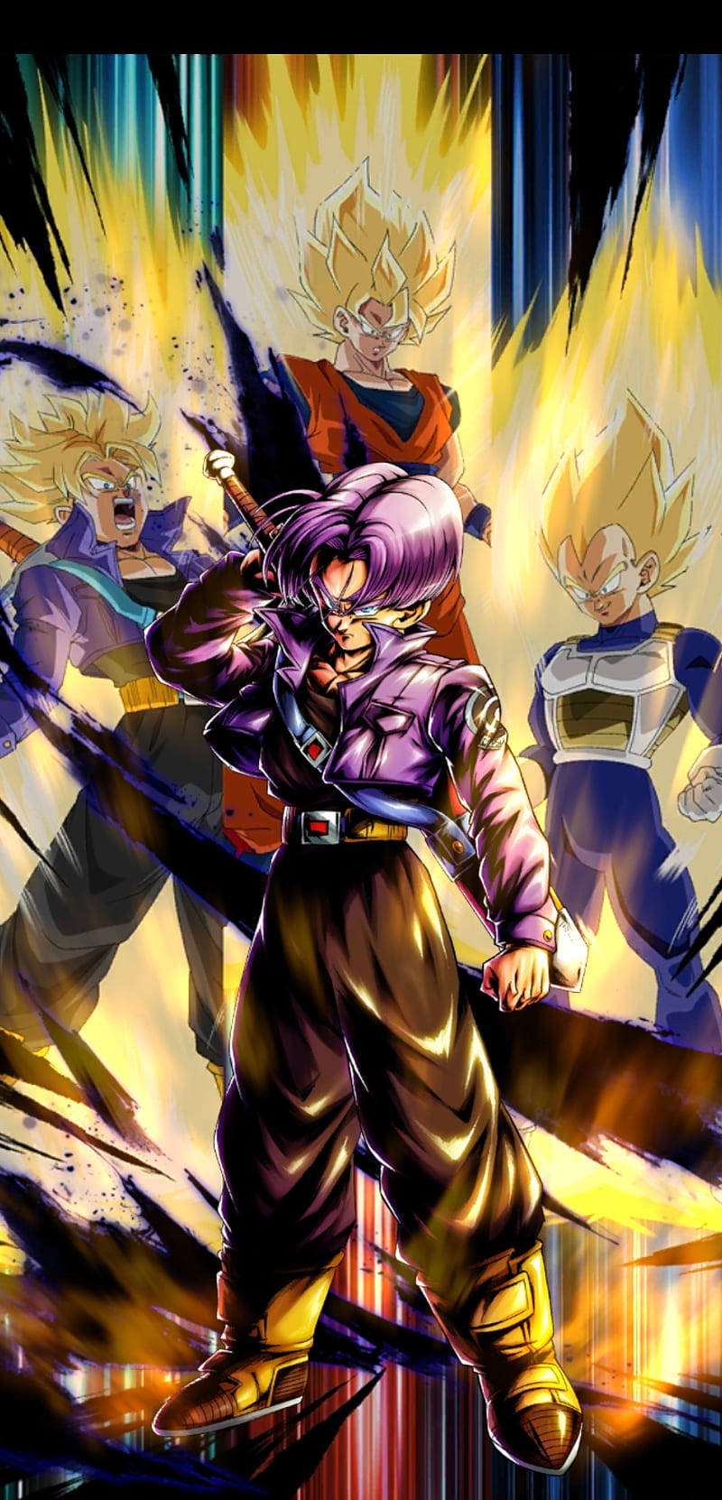 800x1662 Future Trunks, ball, dragon, HD phone wallpaper