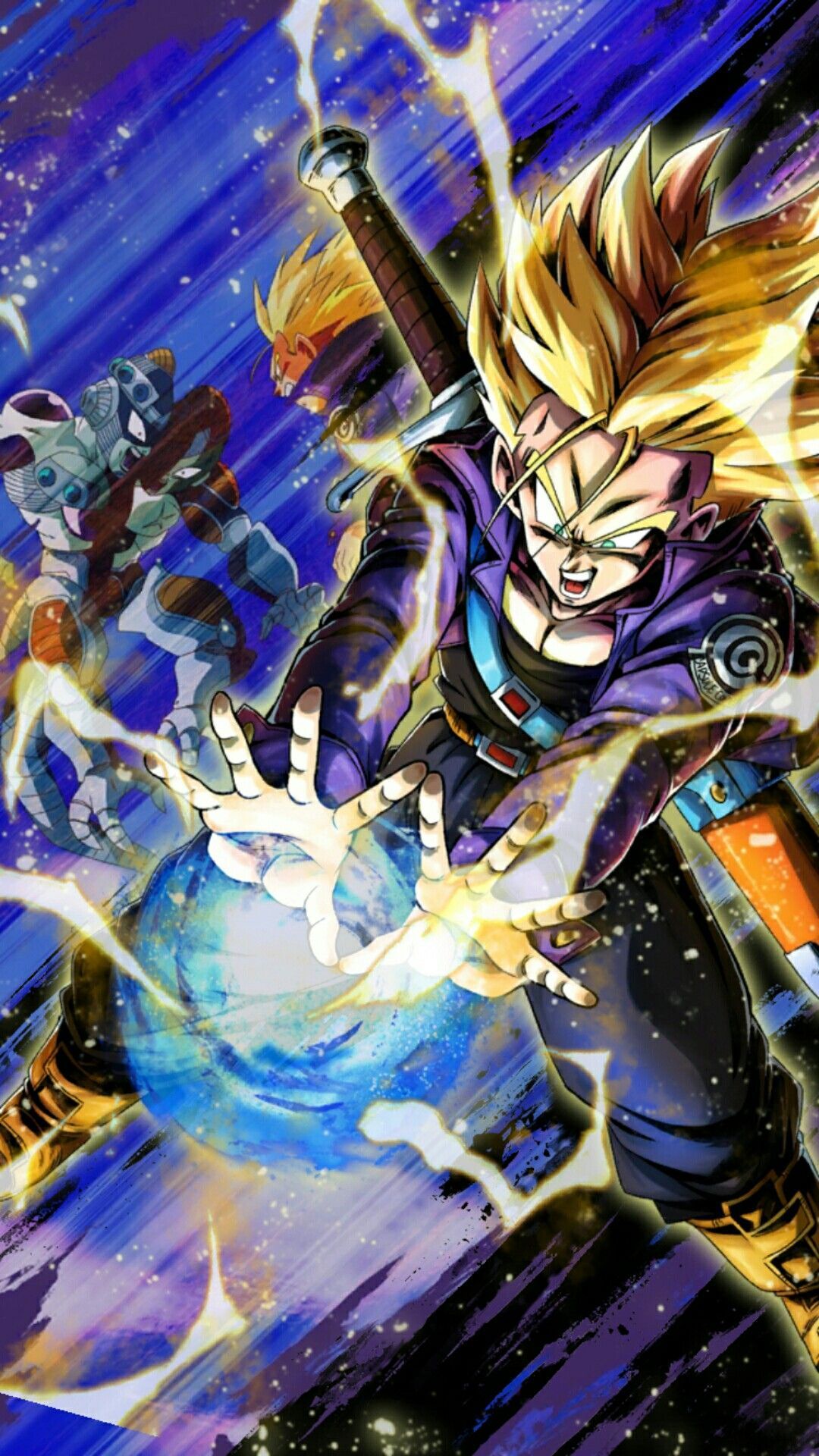 1080x1920 Super Saiyan Trunks
