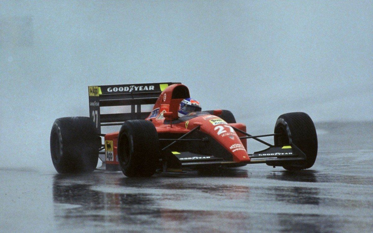 1200x749 Gianni Morbidelli, Ferrari 643 3.5 V12. GP Adelaida 1991. #F1